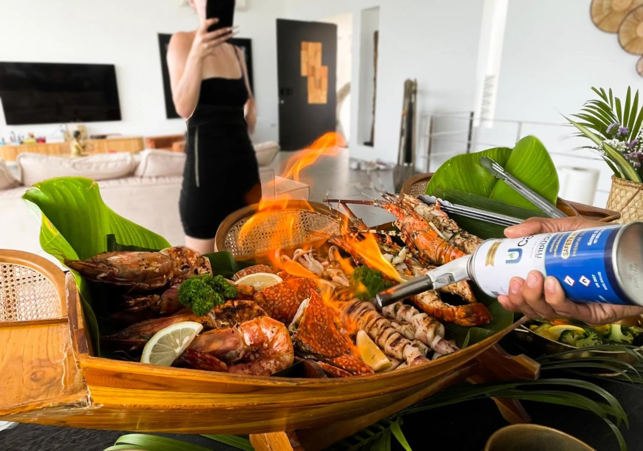Food and drinks in Golden Lotus Villas