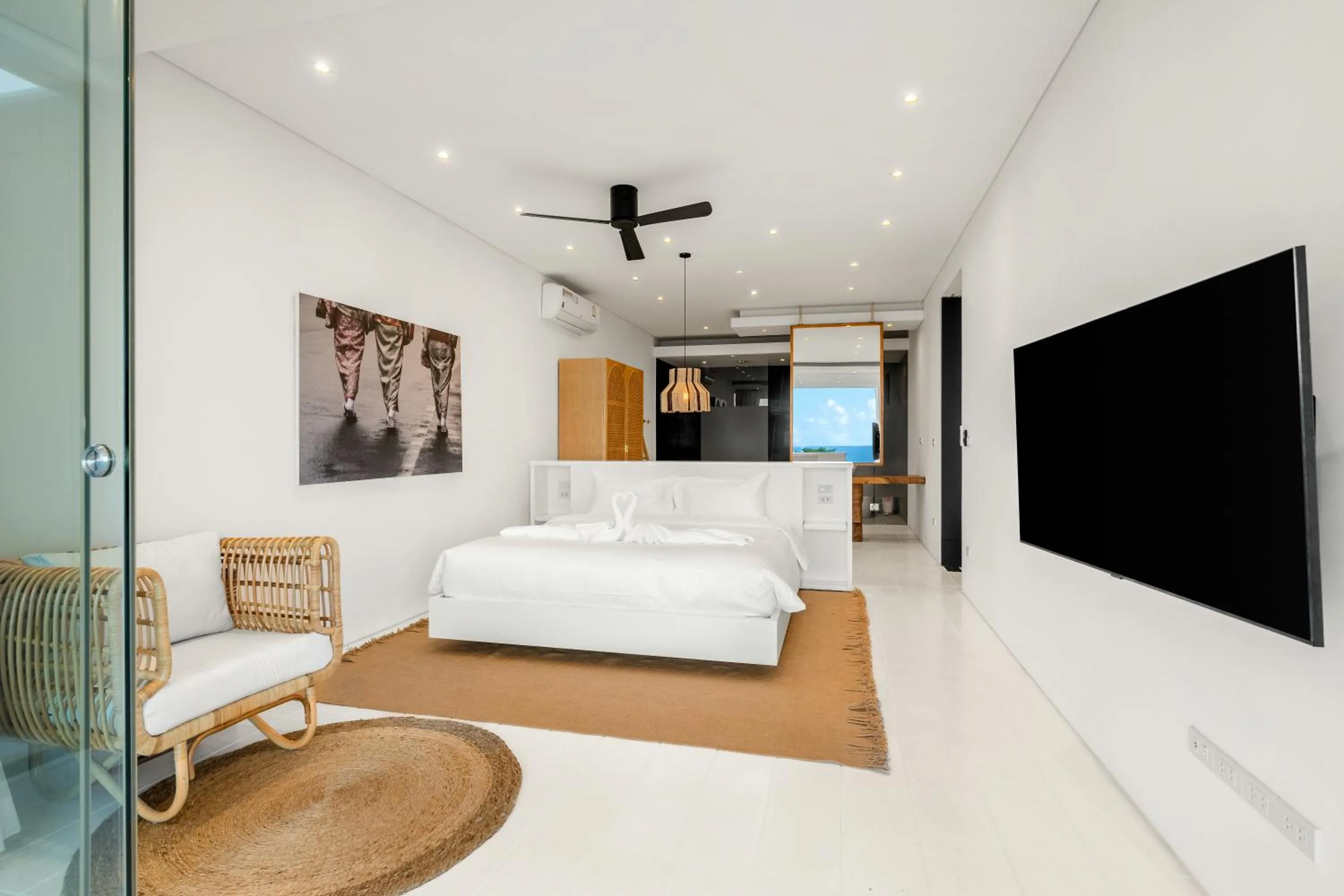 Bedroom, Bed in Golden Lotus Villas