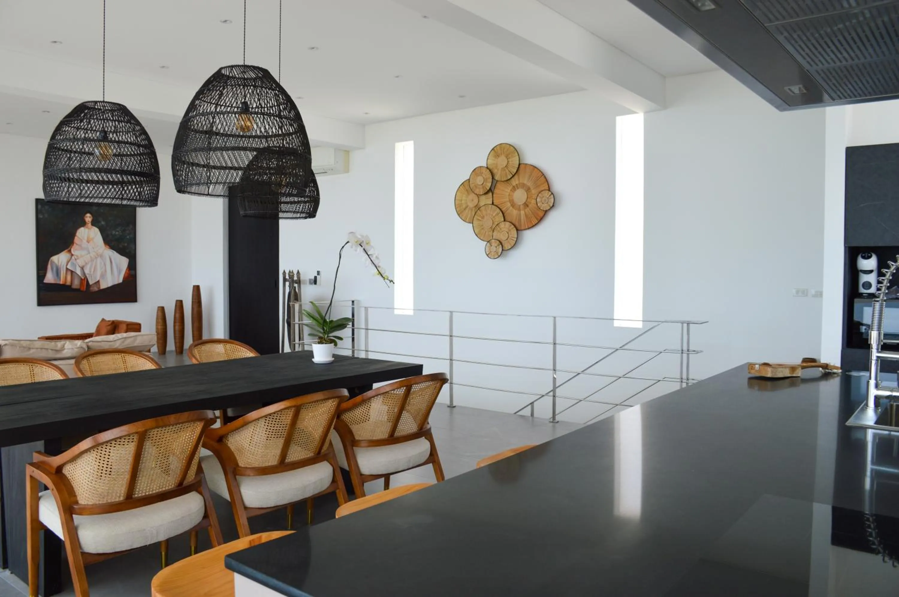Dining area in Golden Lotus Villas