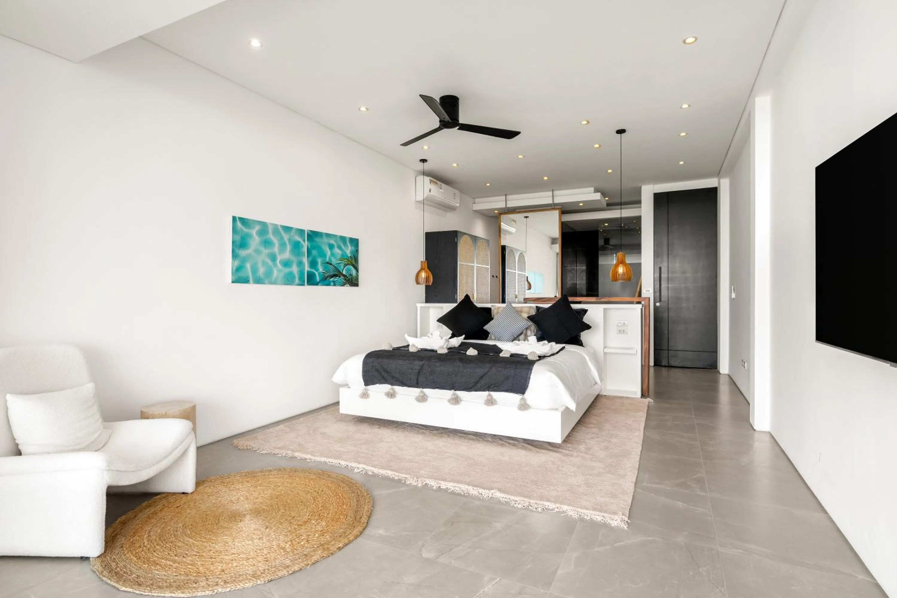 Bedroom in Golden Lotus Villas