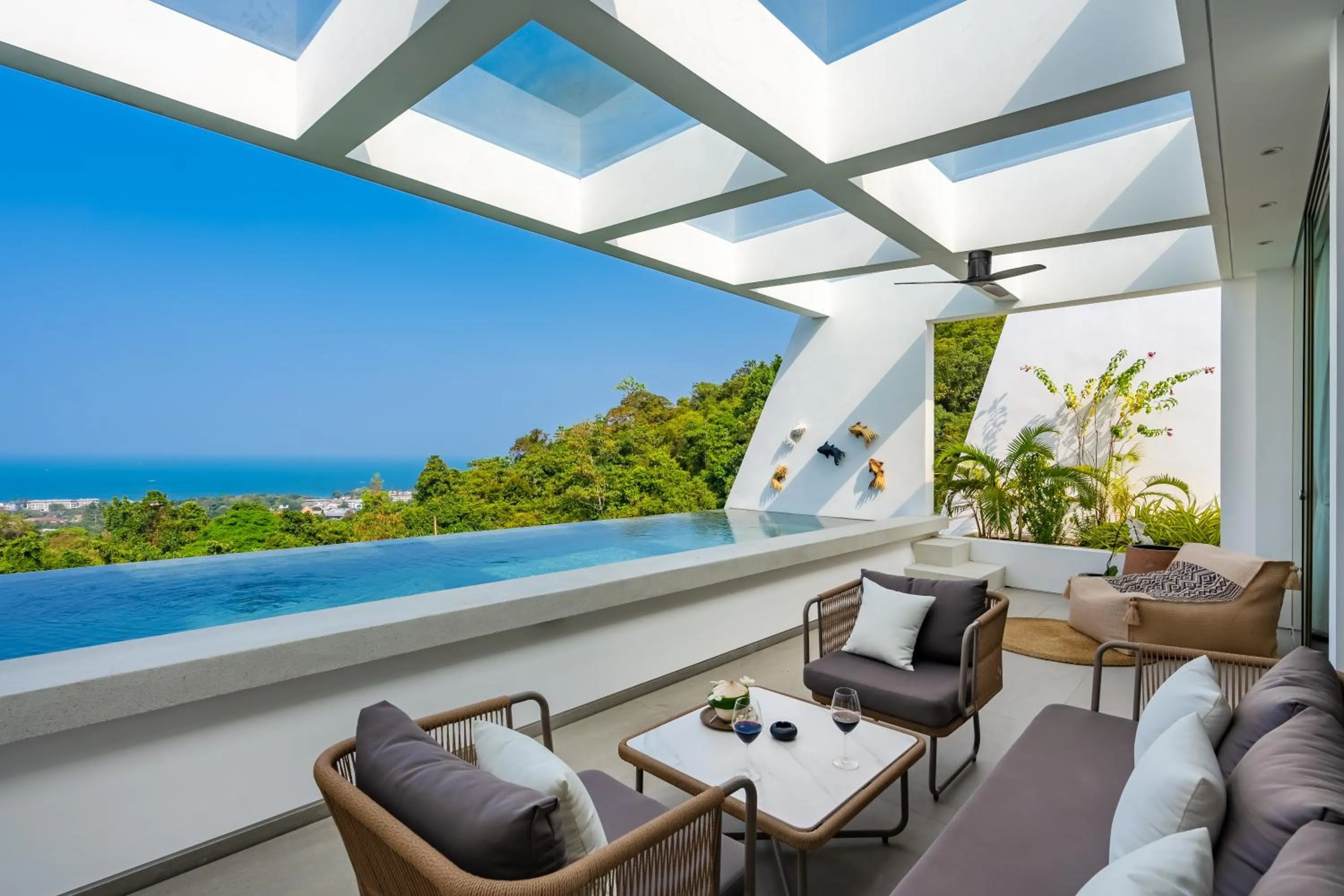 Balcony/Terrace in Golden Lotus Villas