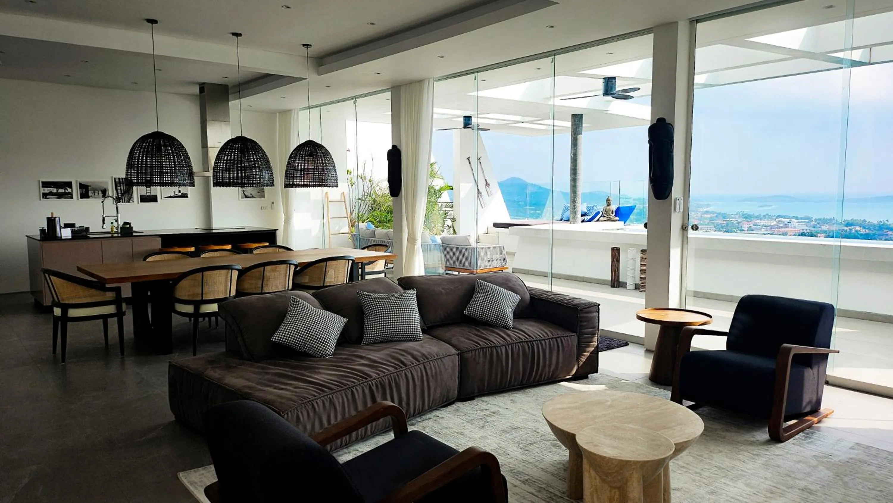 Living room in Golden Lotus Villas