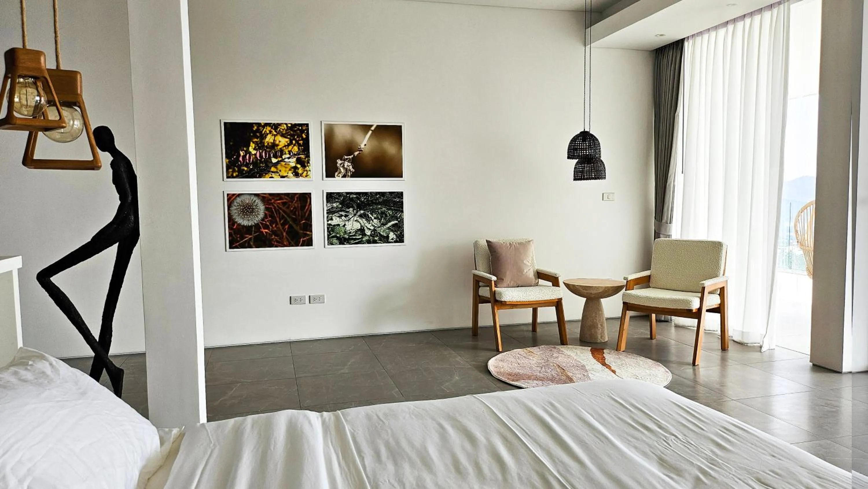 Bedroom, Bed in Golden Lotus Villas