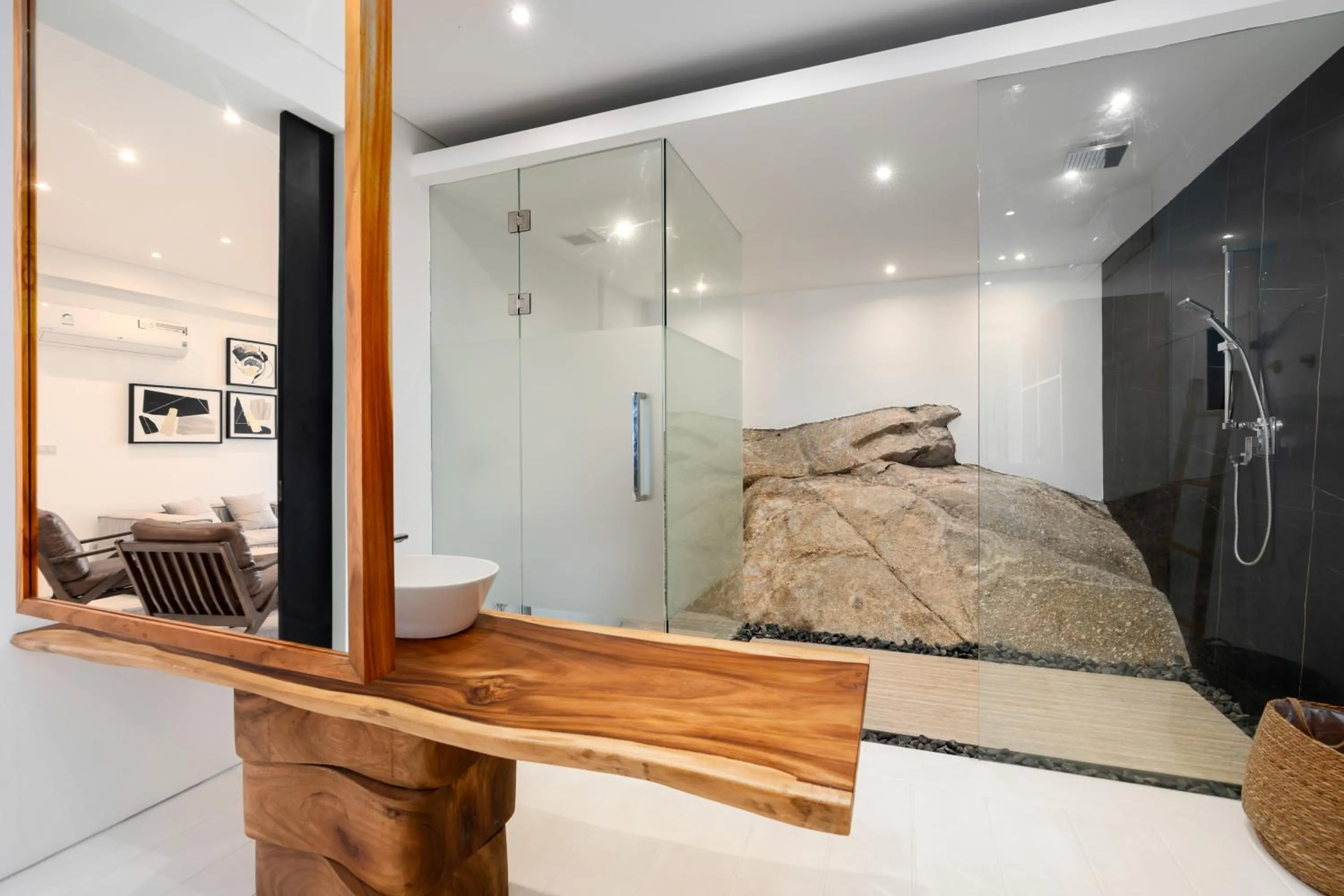 Shower in Golden Lotus Villas