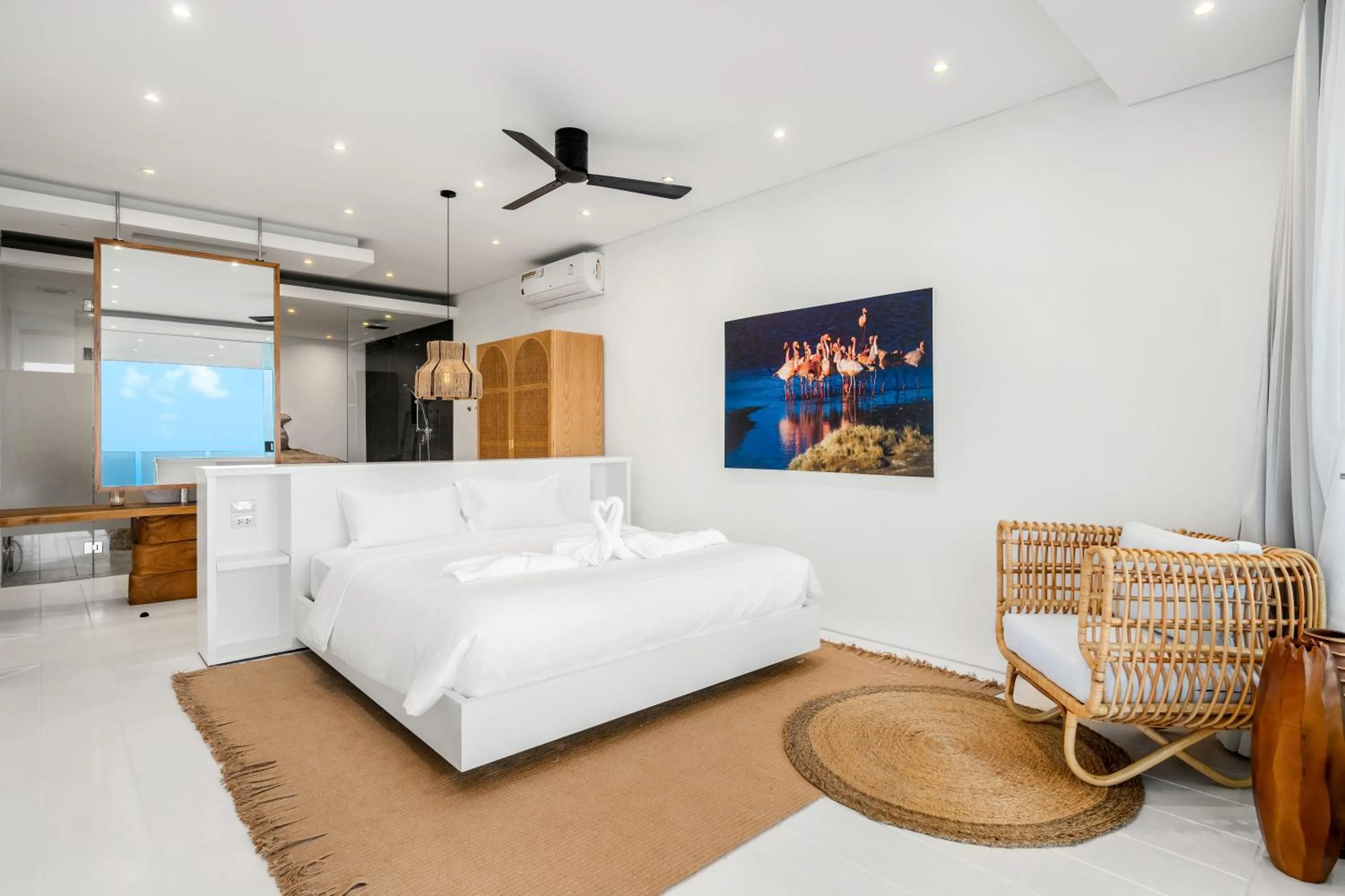 Bedroom, Bed in Golden Lotus Villas