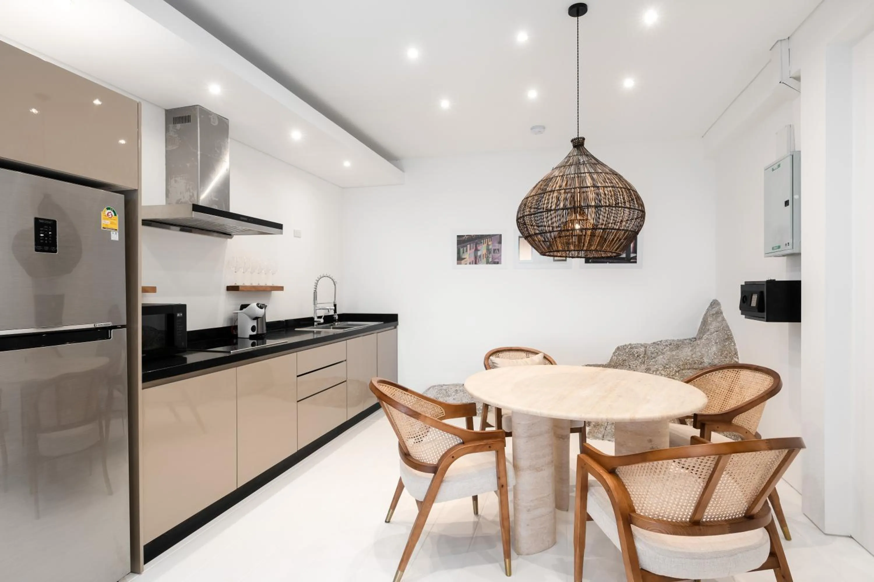 Kitchen or kitchenette in Golden Lotus Villas