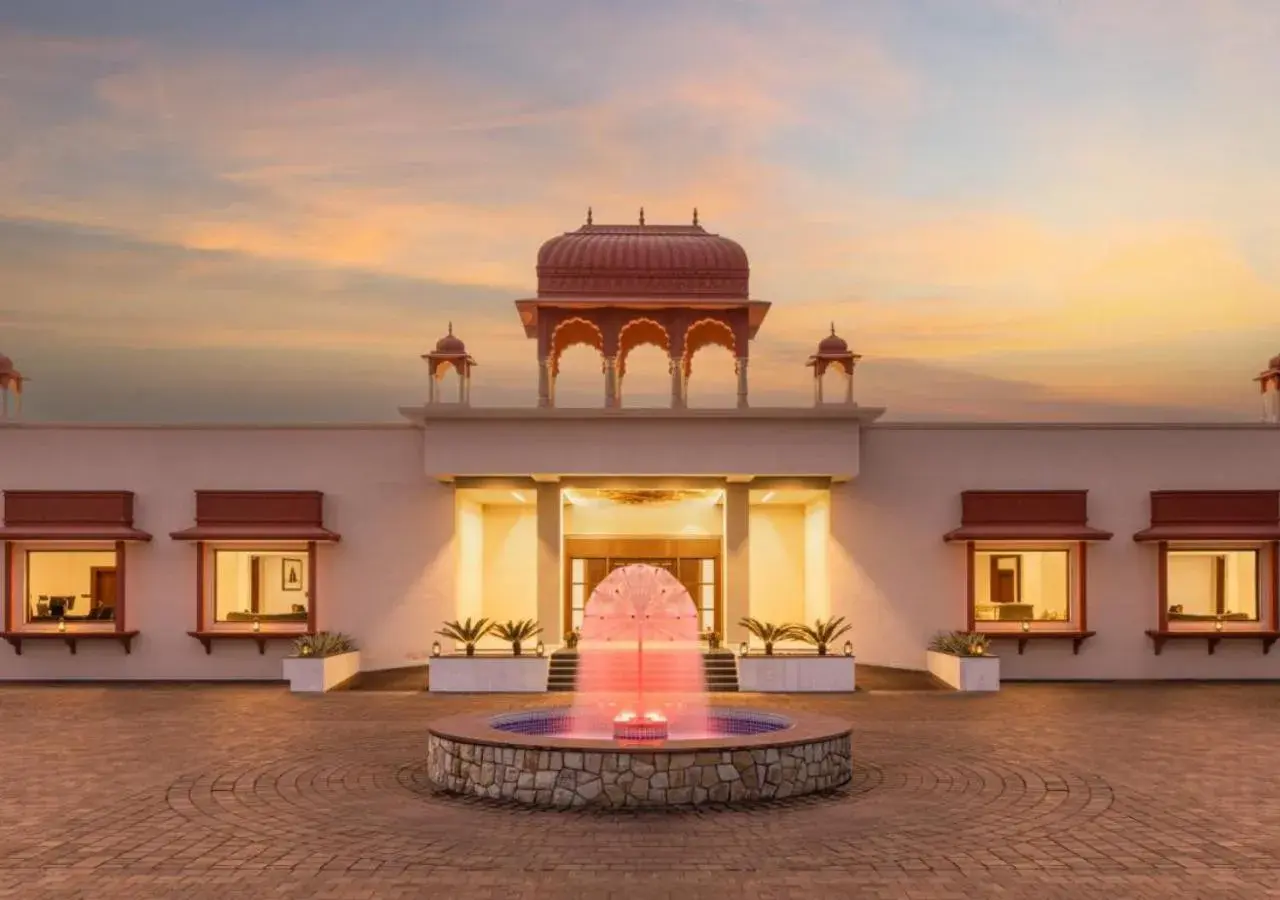 Facade/entrance in Bookmark Resorts, Jogi Mahal, Ranthambore Facade/entrance in Bookmark Resorts, Jogi Mahal, Ranthambore