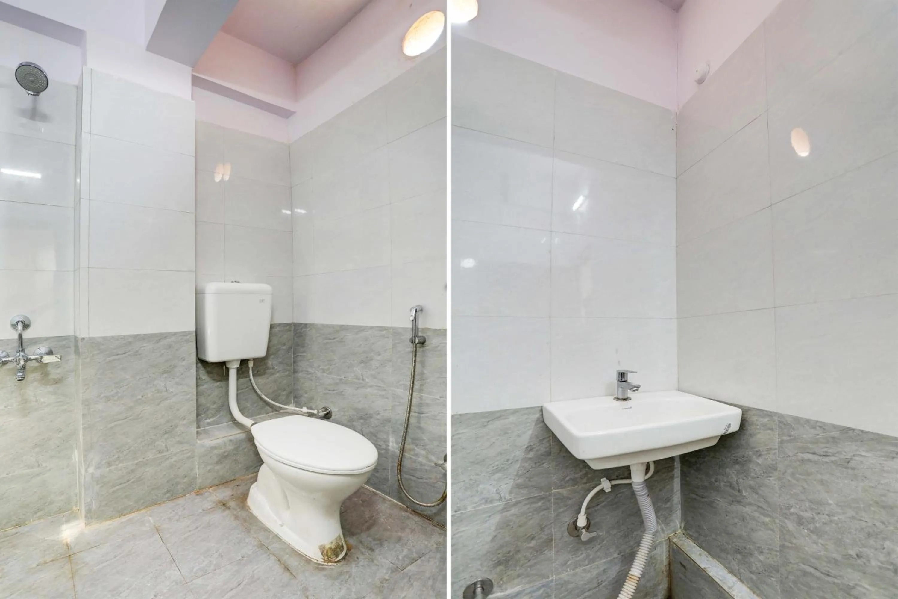 Bathroom in Hotel O SK Residency