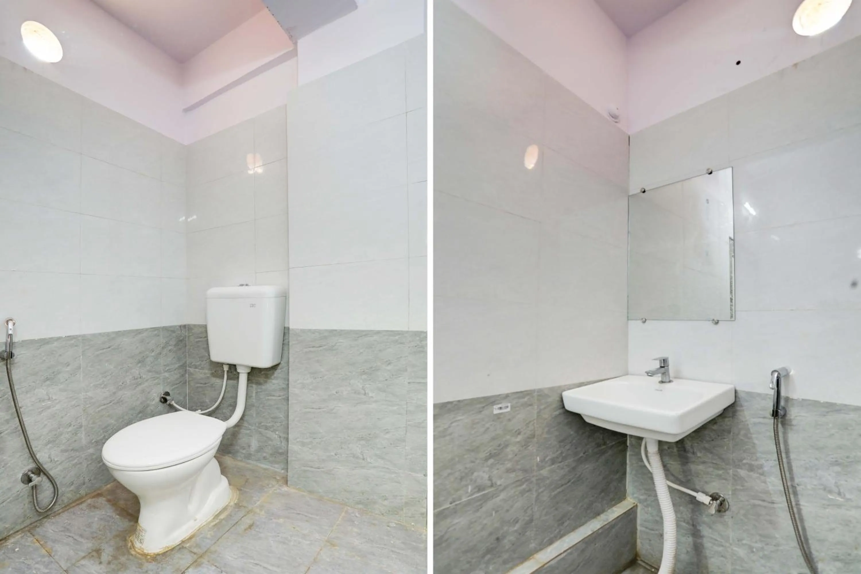 Bathroom in Hotel O SK Residency