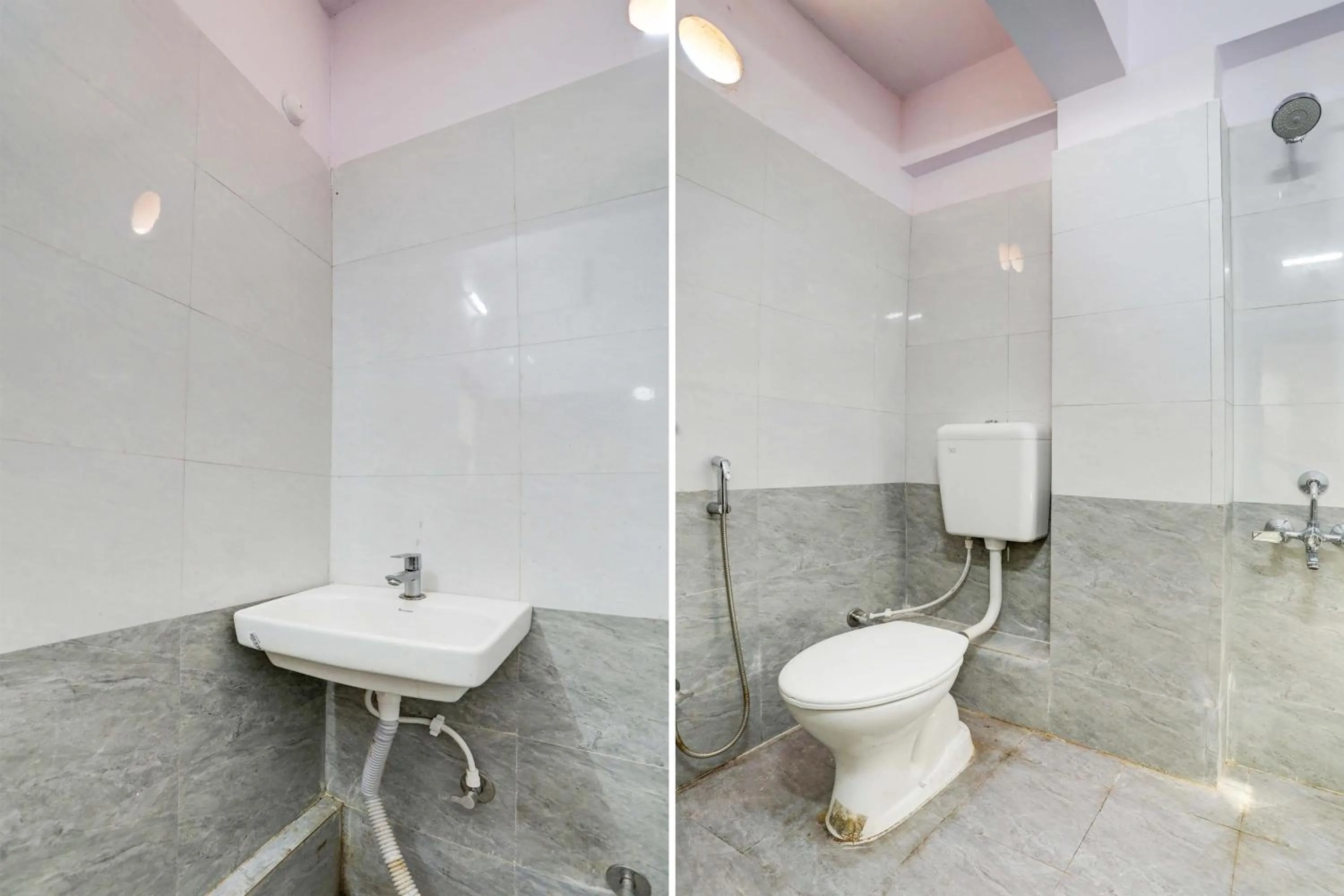 Bathroom in Hotel O SK Residency