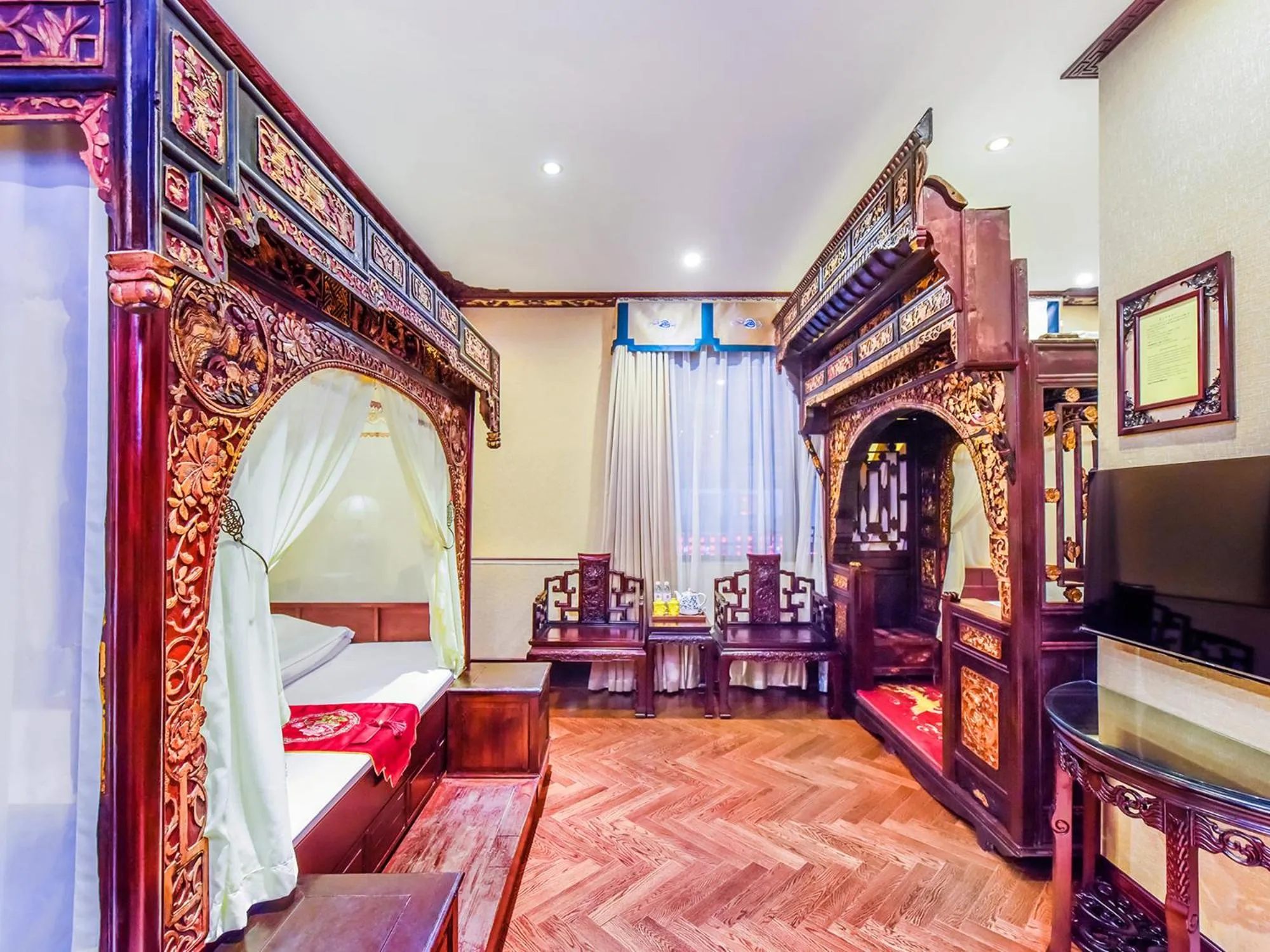 Photo of the whole room in ChengDu Wuhou Temple Han Dynasty Hotel