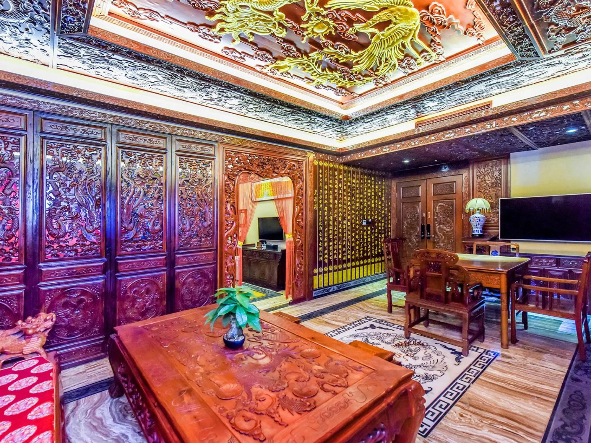 Living room in ChengDu Wuhou Temple Han Dynasty Hotel