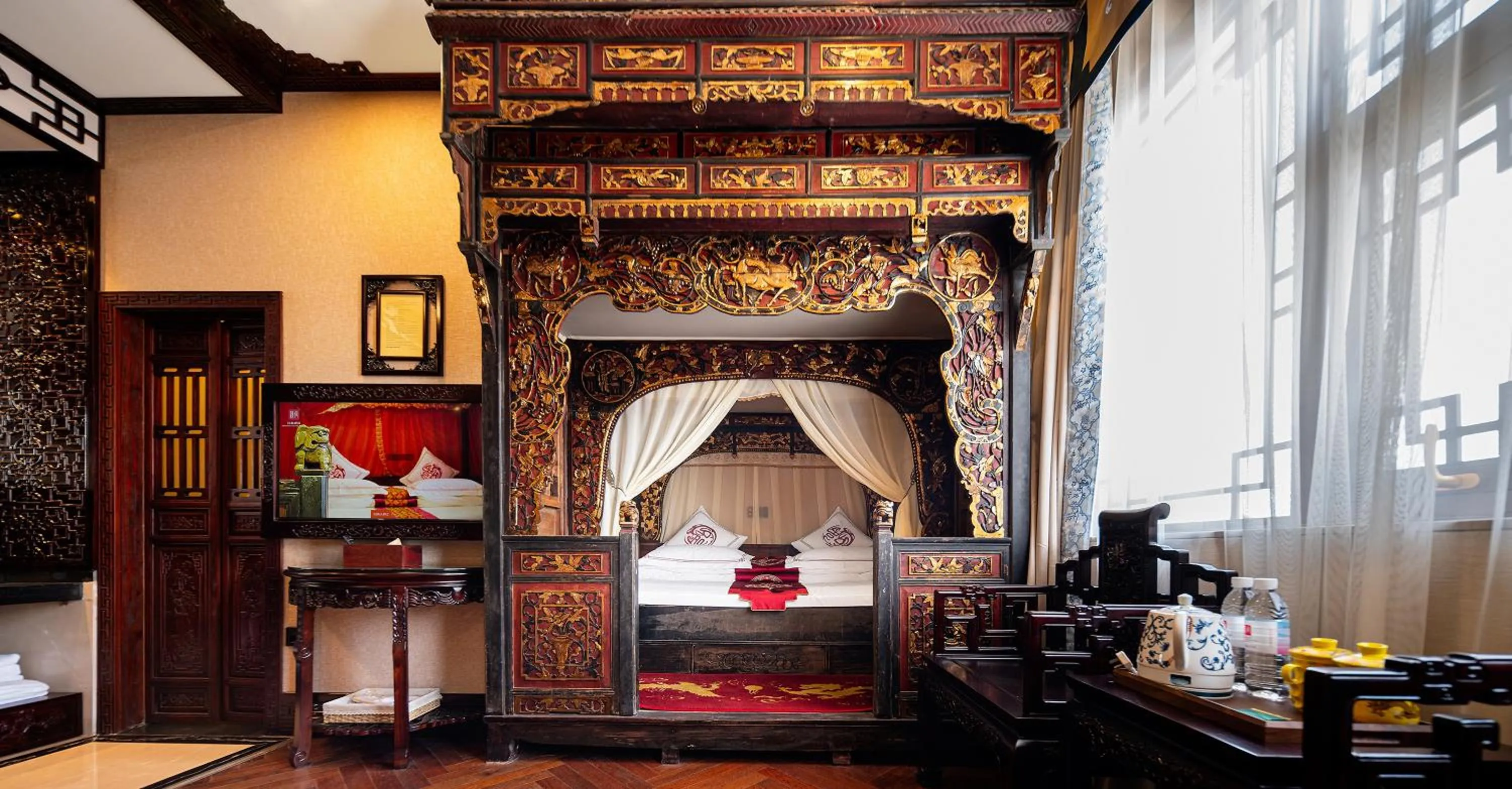 Property building in ChengDu Wuhou Temple Han Dynasty Hotel