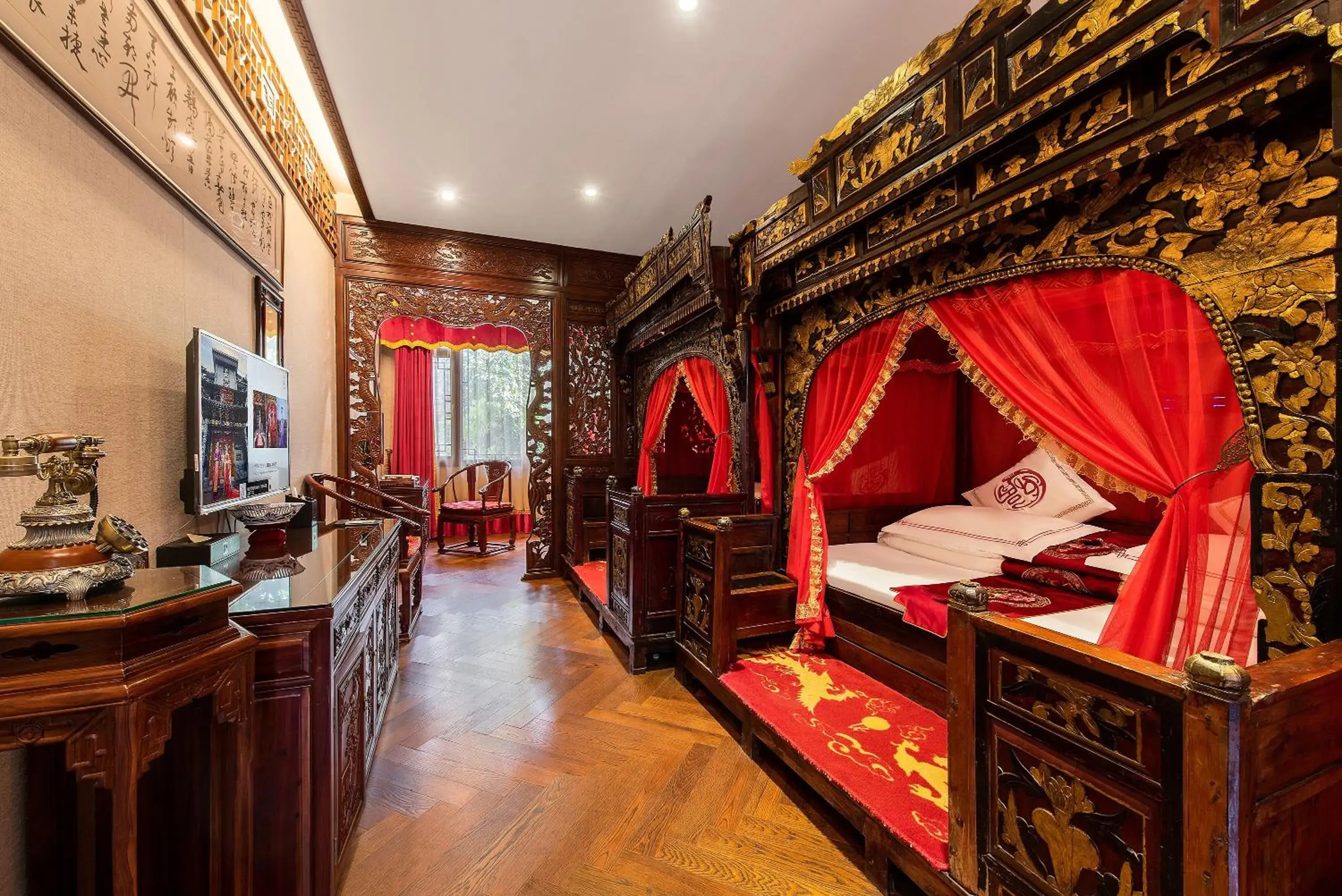 Classic Triple Room in ChengDu Wuhou Temple Han Dynasty Hotel Classic Triple Room in ChengDu Wuhou Temple Han Dynasty Hotel