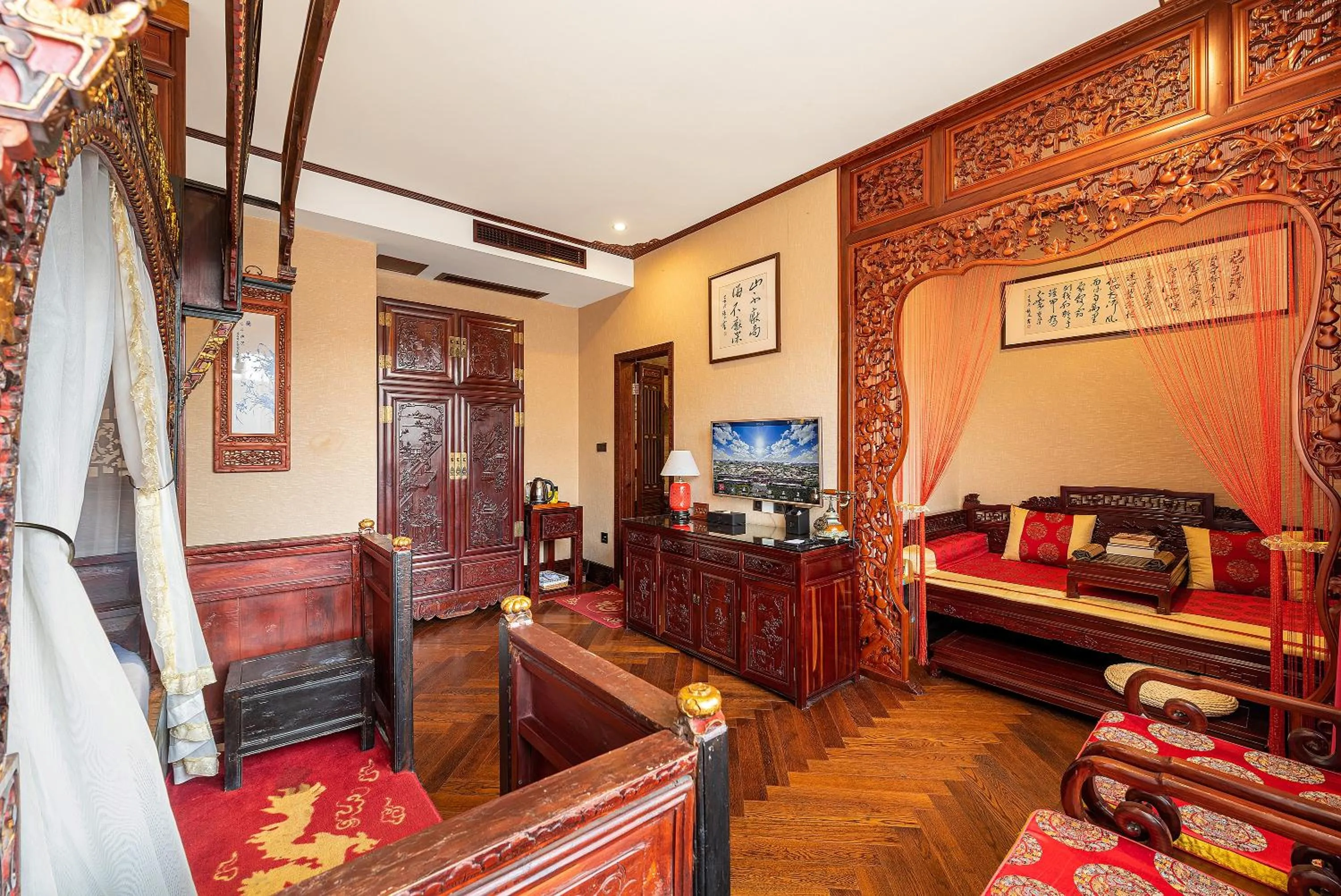 Photo of the whole room in ChengDu Wuhou Temple Han Dynasty Hotel