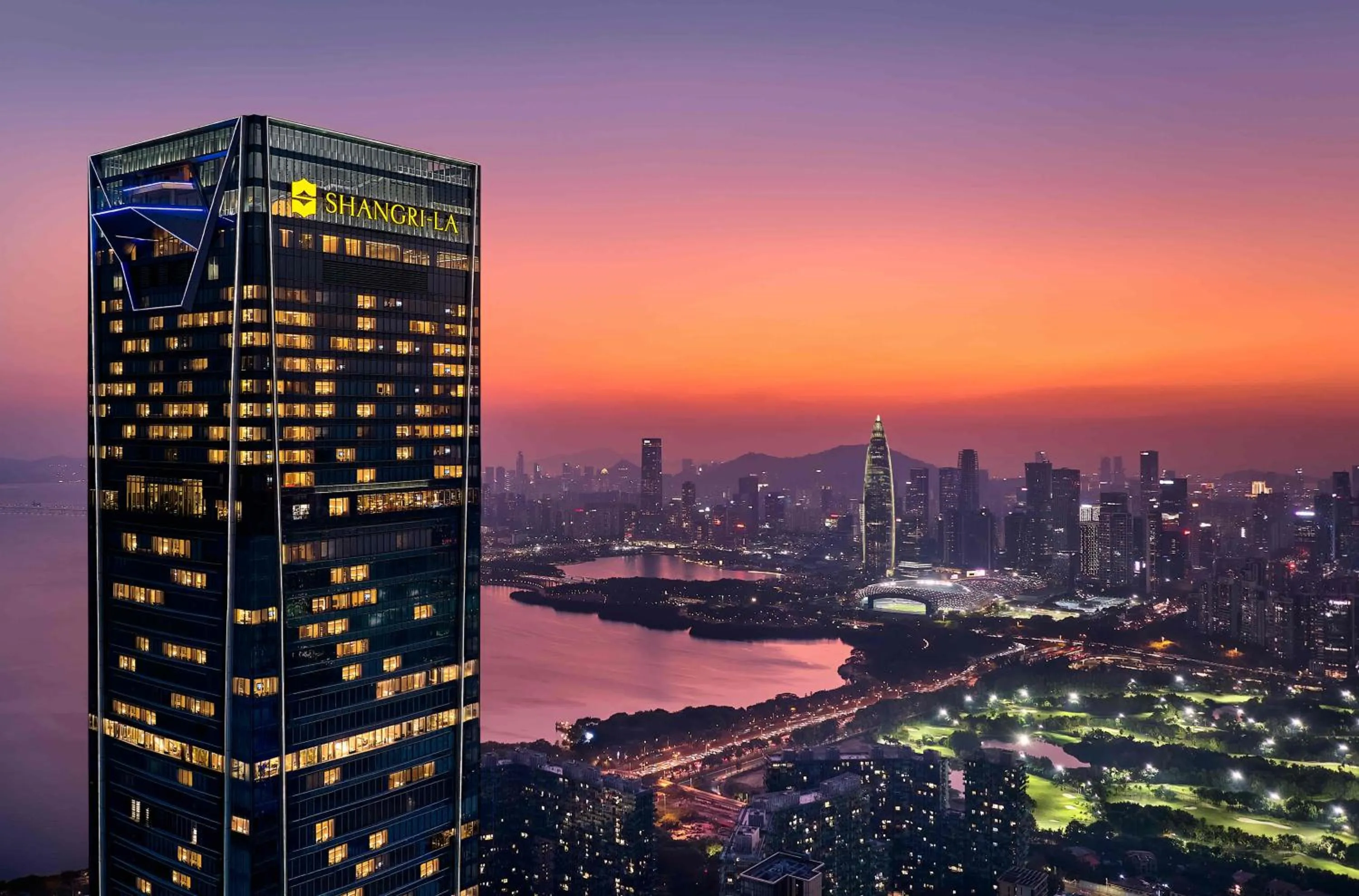 Sunset in Shangri-La Nanshan, Shenzhen, Stay for 2 consecutive nights and enjoy breakfast