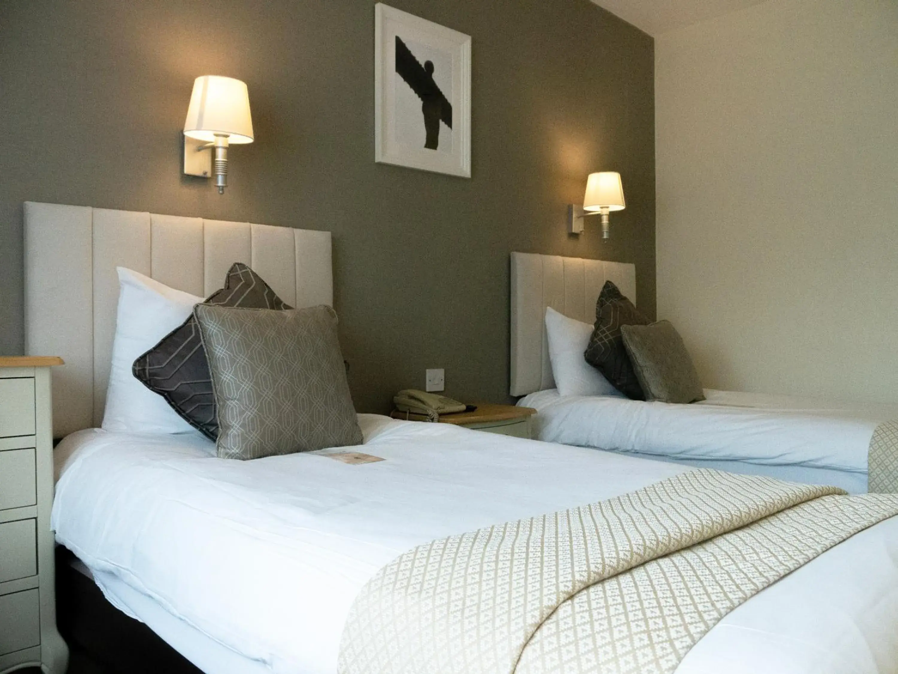 Bedroom, Bed in Britannia Hotel Newcastle Airport Bedroom, Bed in Britannia Hotel Newcastle Airport