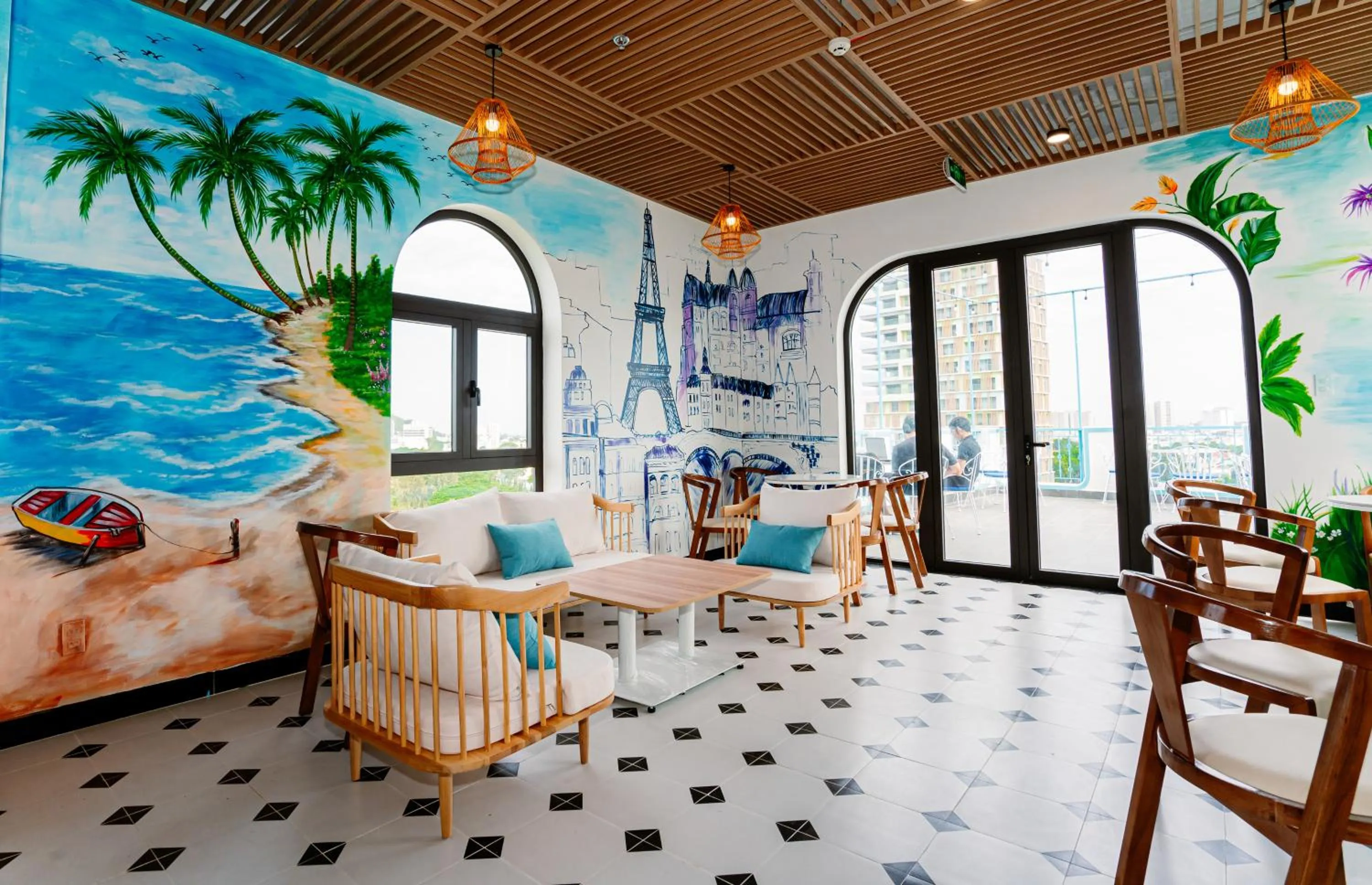 Seating area in MONTANA HOMESTAY VUNG TAU