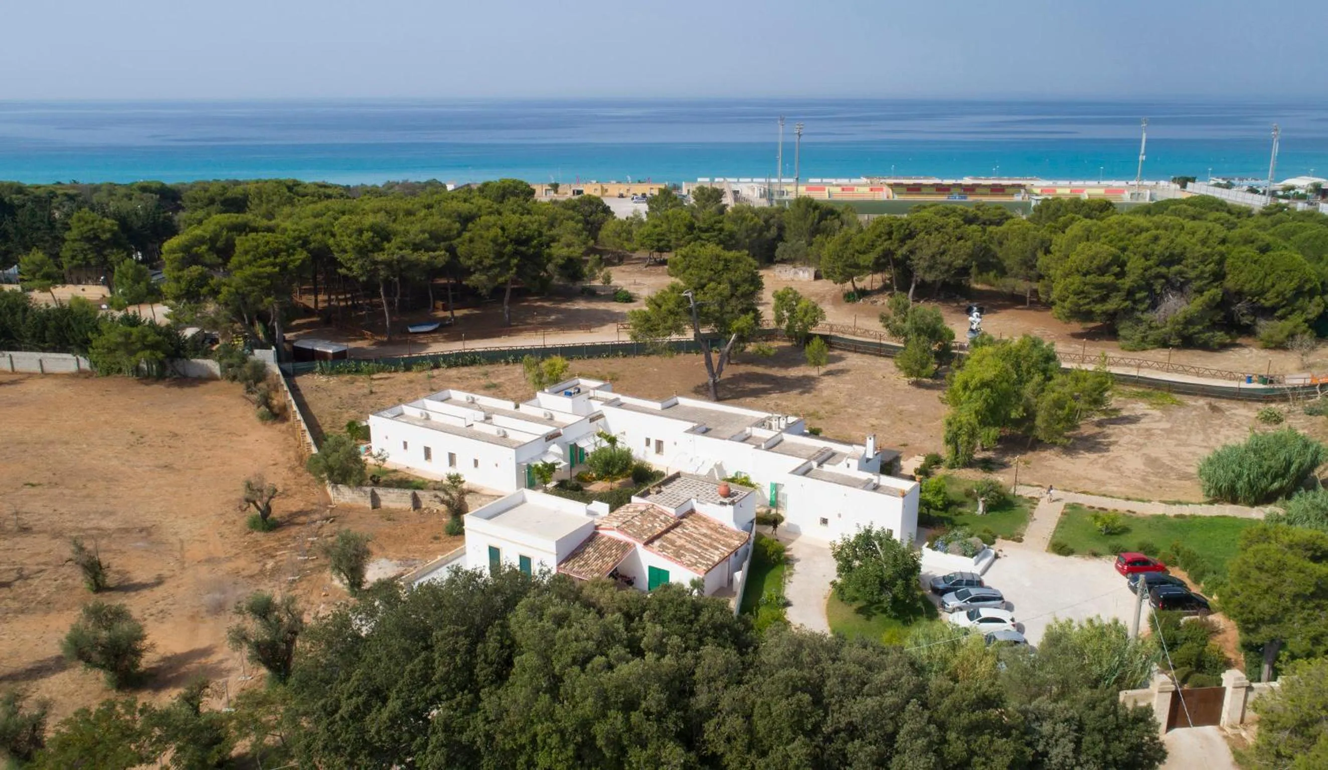 Garden view in Santa Marina Masseria del Salento
