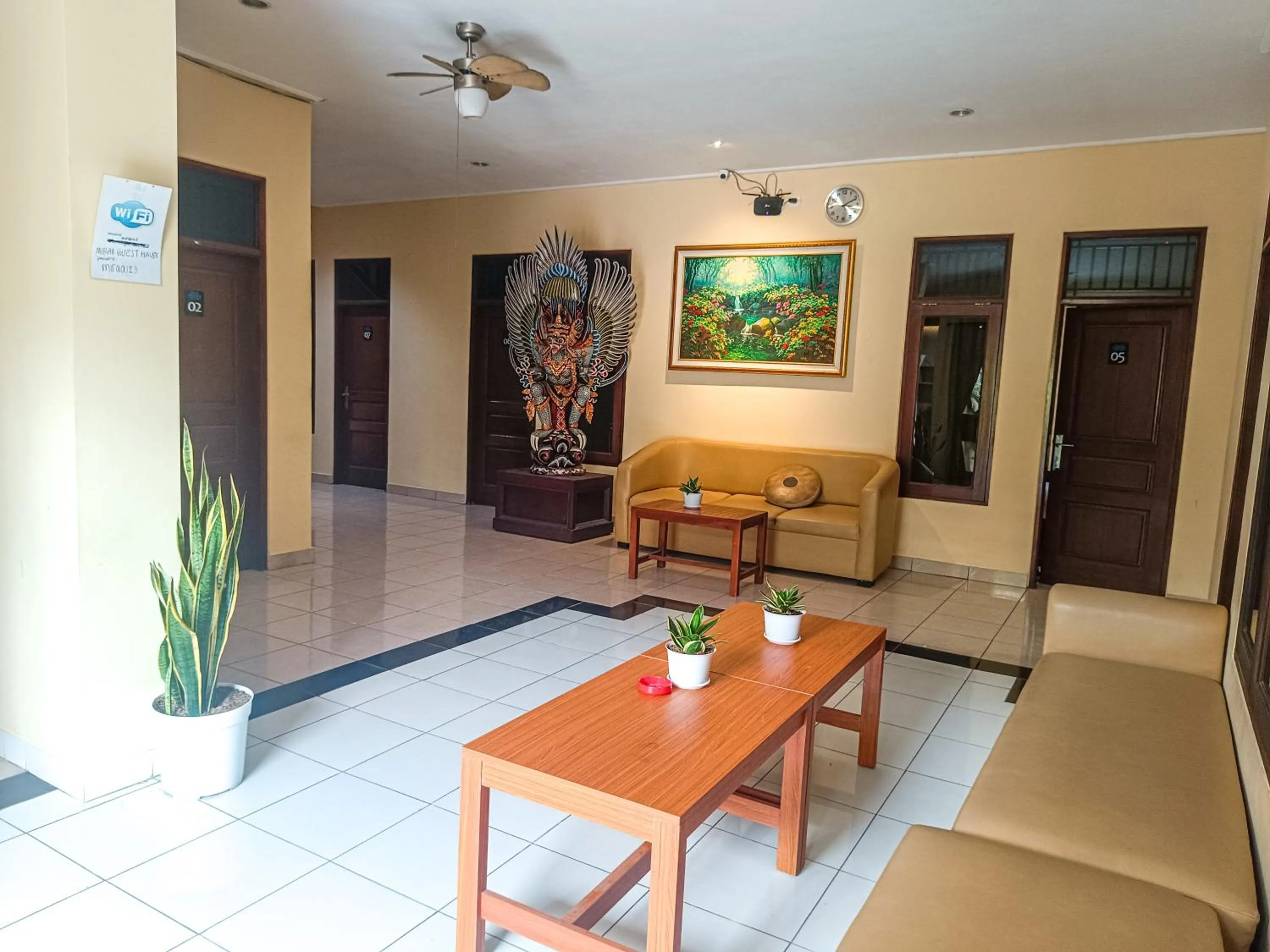 Property building in Miraa Guest House & Resto