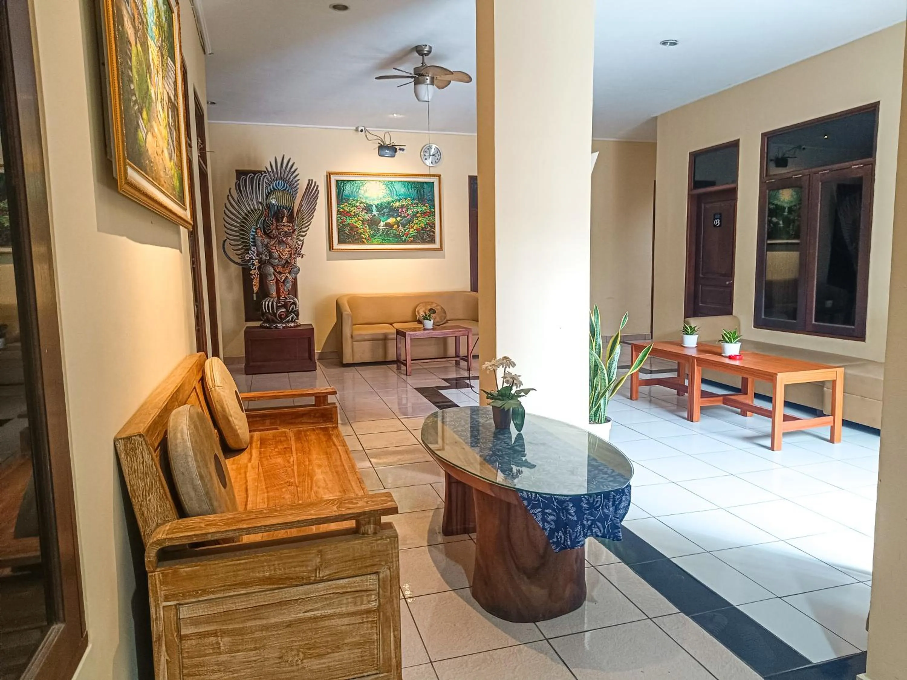 Property building in Miraa Guest House & Resto