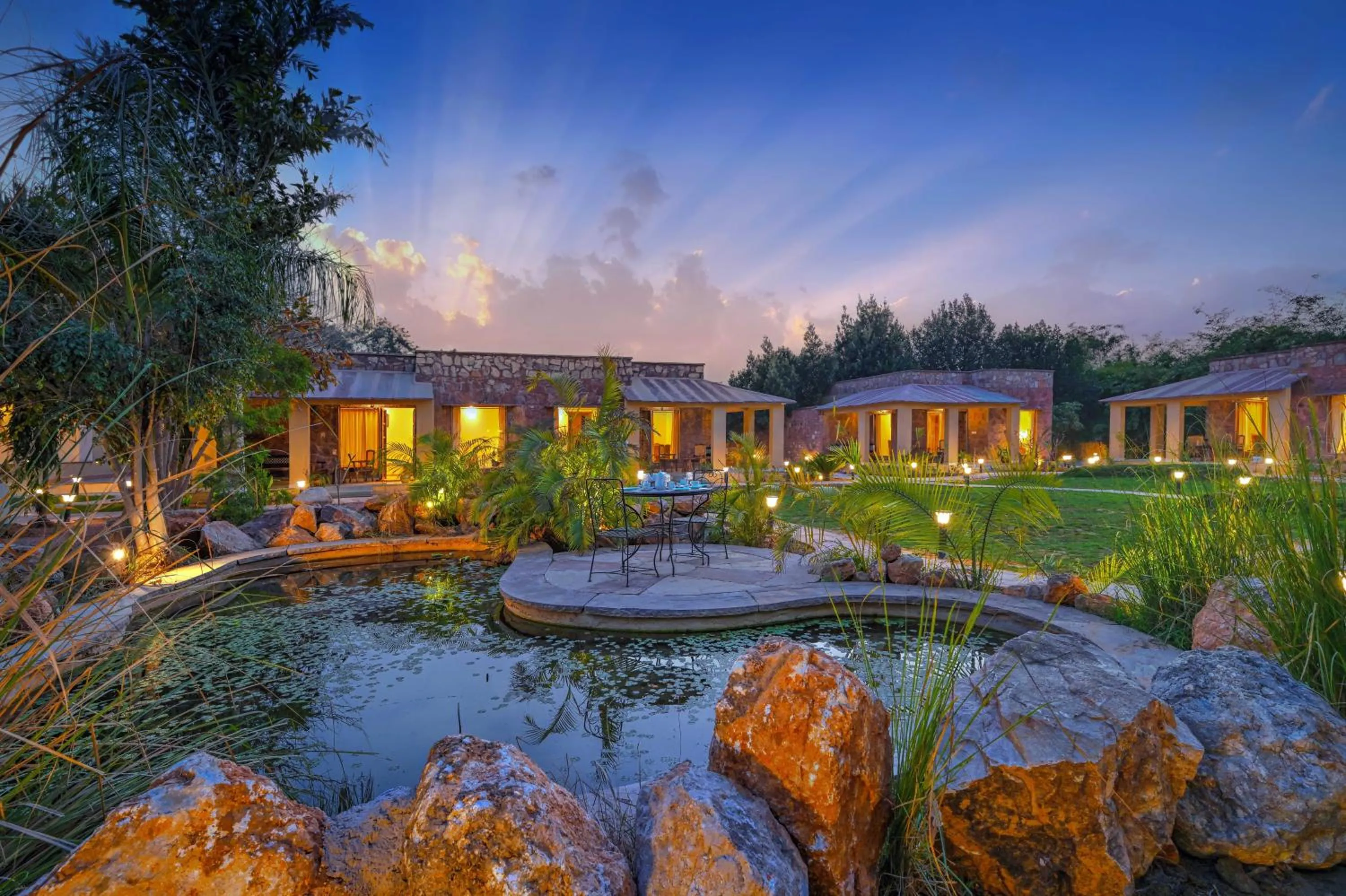 View (from property/room) in Aranya Vilas, Ranthambhore