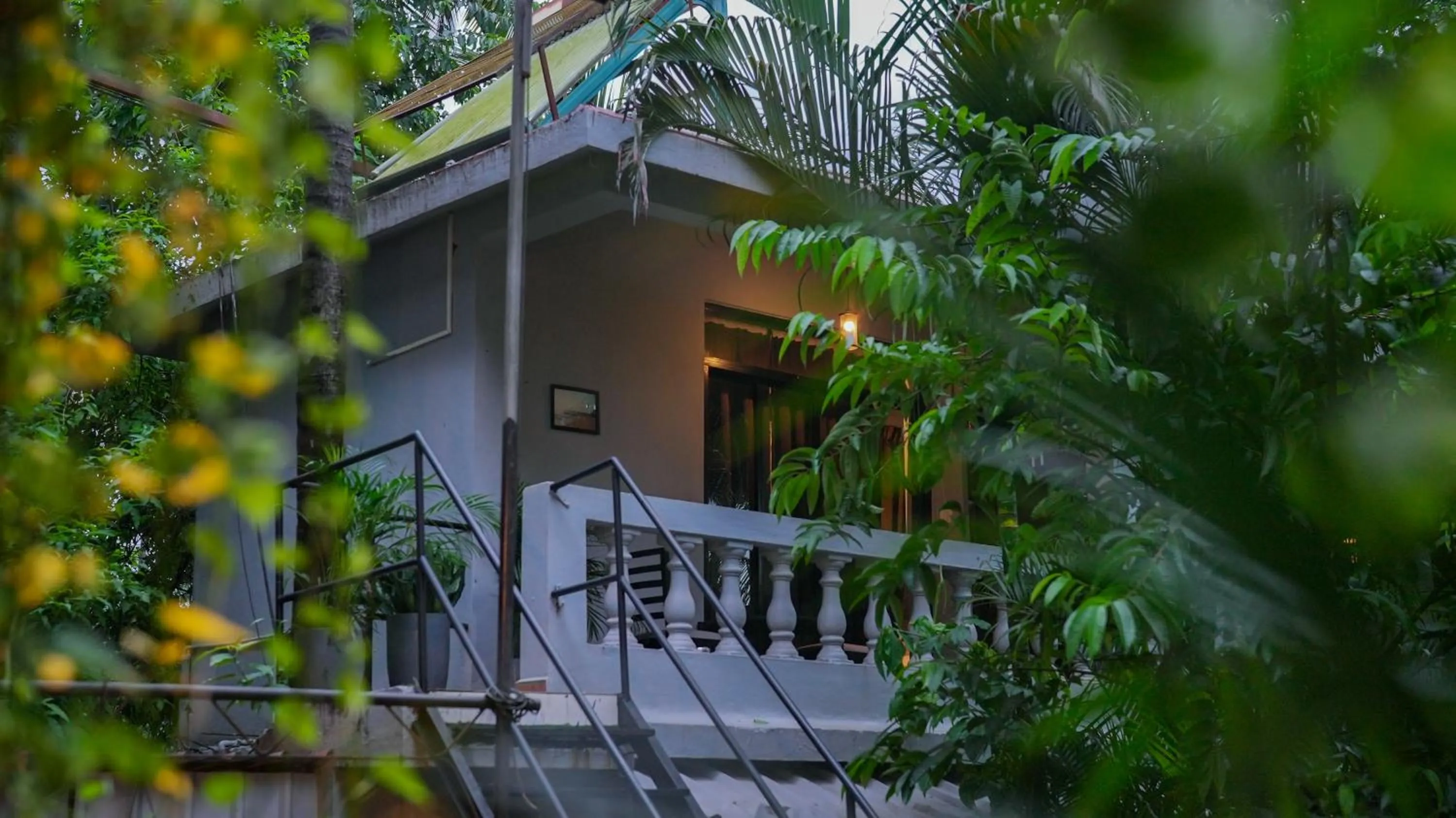 Balcony/Terrace in Sortby Stays, Vagator