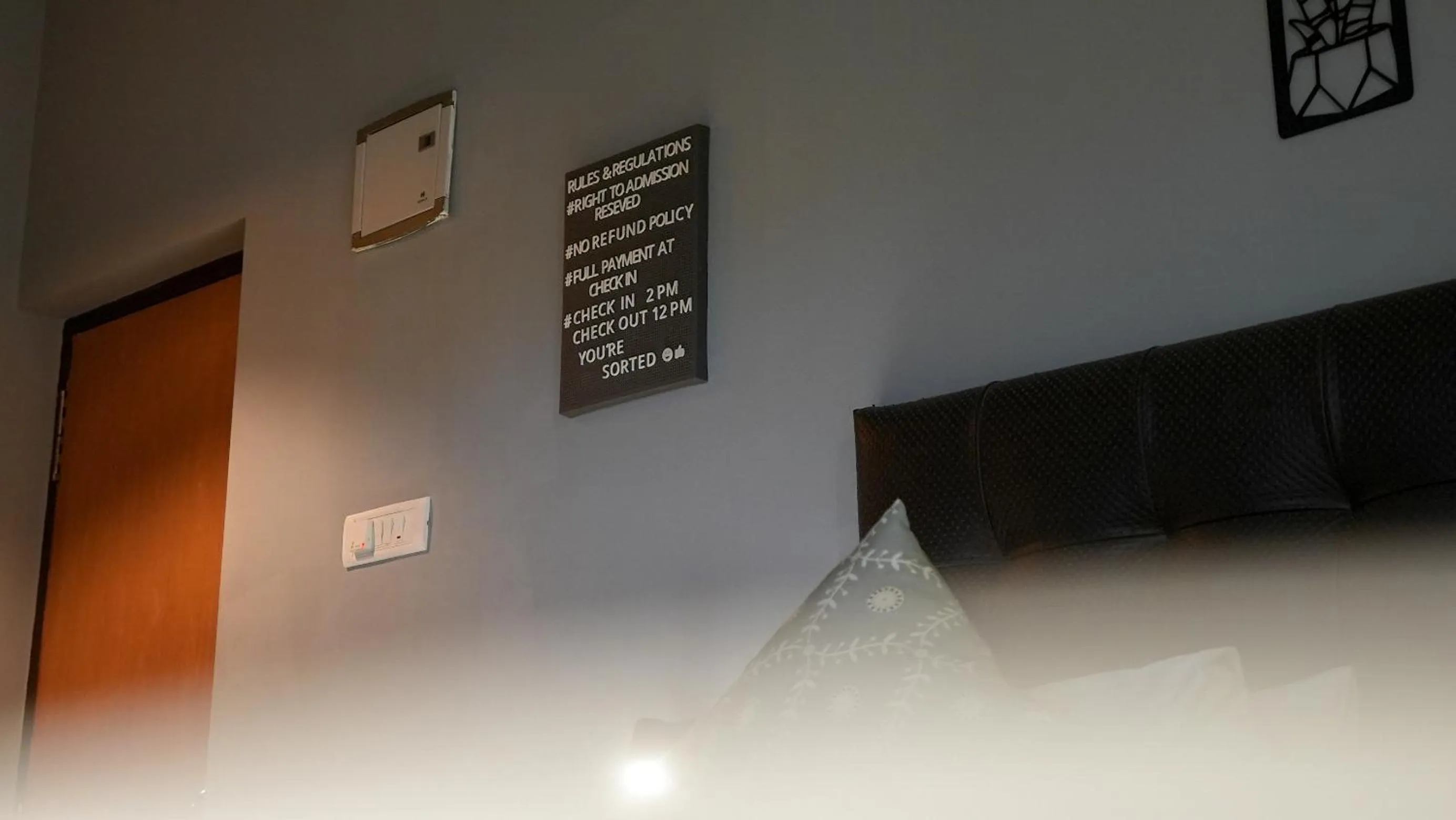 Bedroom in Sortby Stays, Vagator