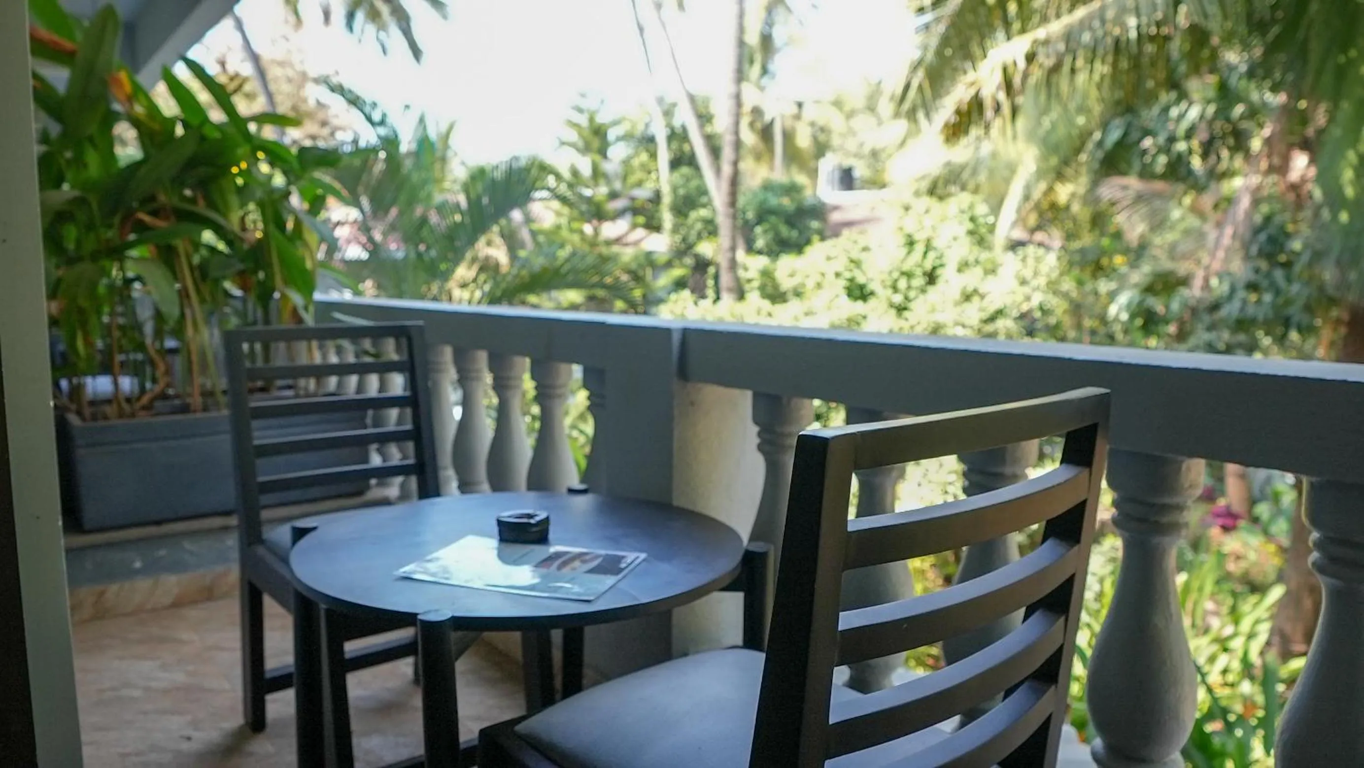 Balcony/Terrace in Sortby Stays, Vagator