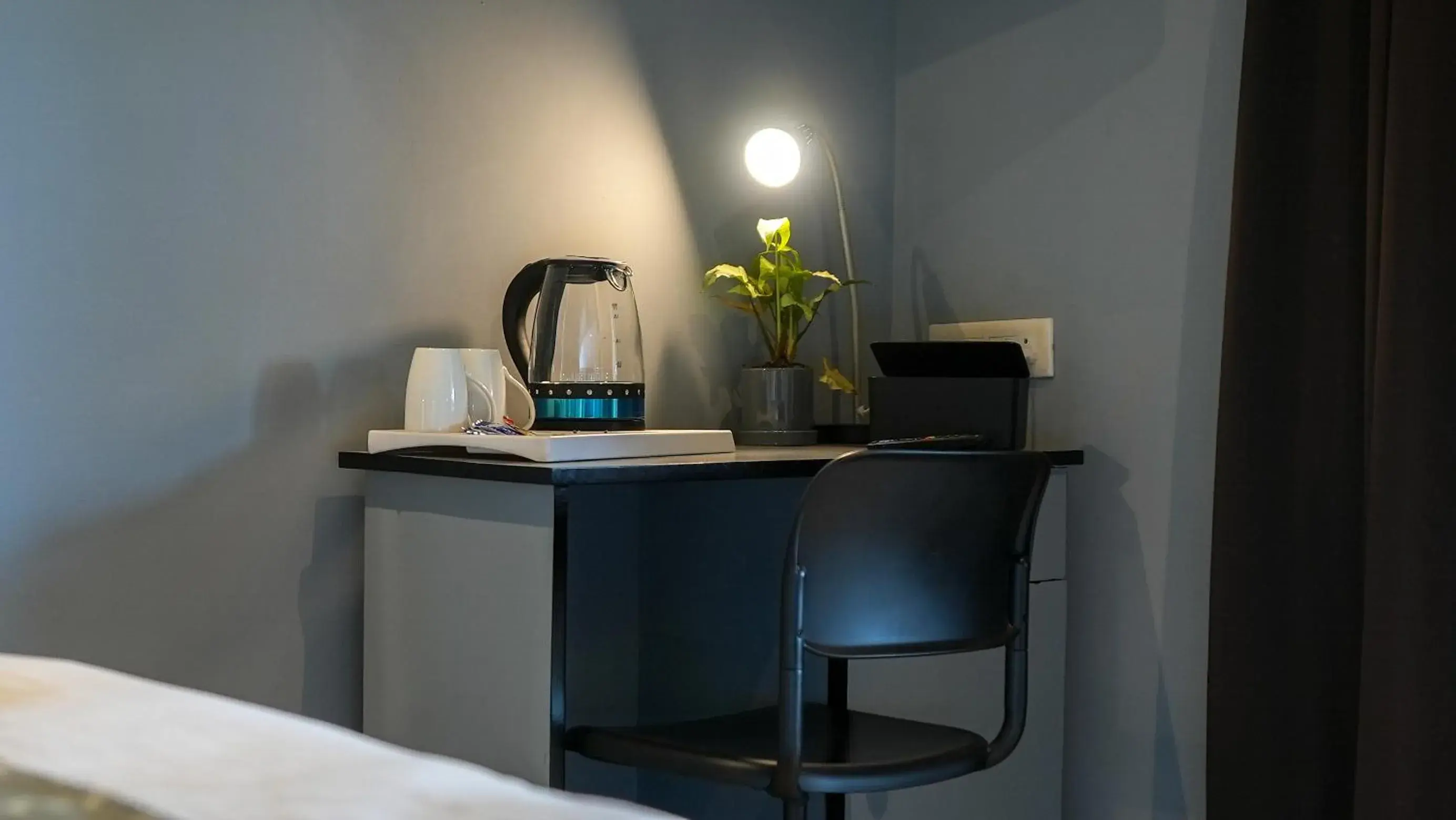 Coffee/tea facilities, Bed in Sortby Stays, Vagator Coffee/tea facilities, Bed in Sortby Stays, Vagator