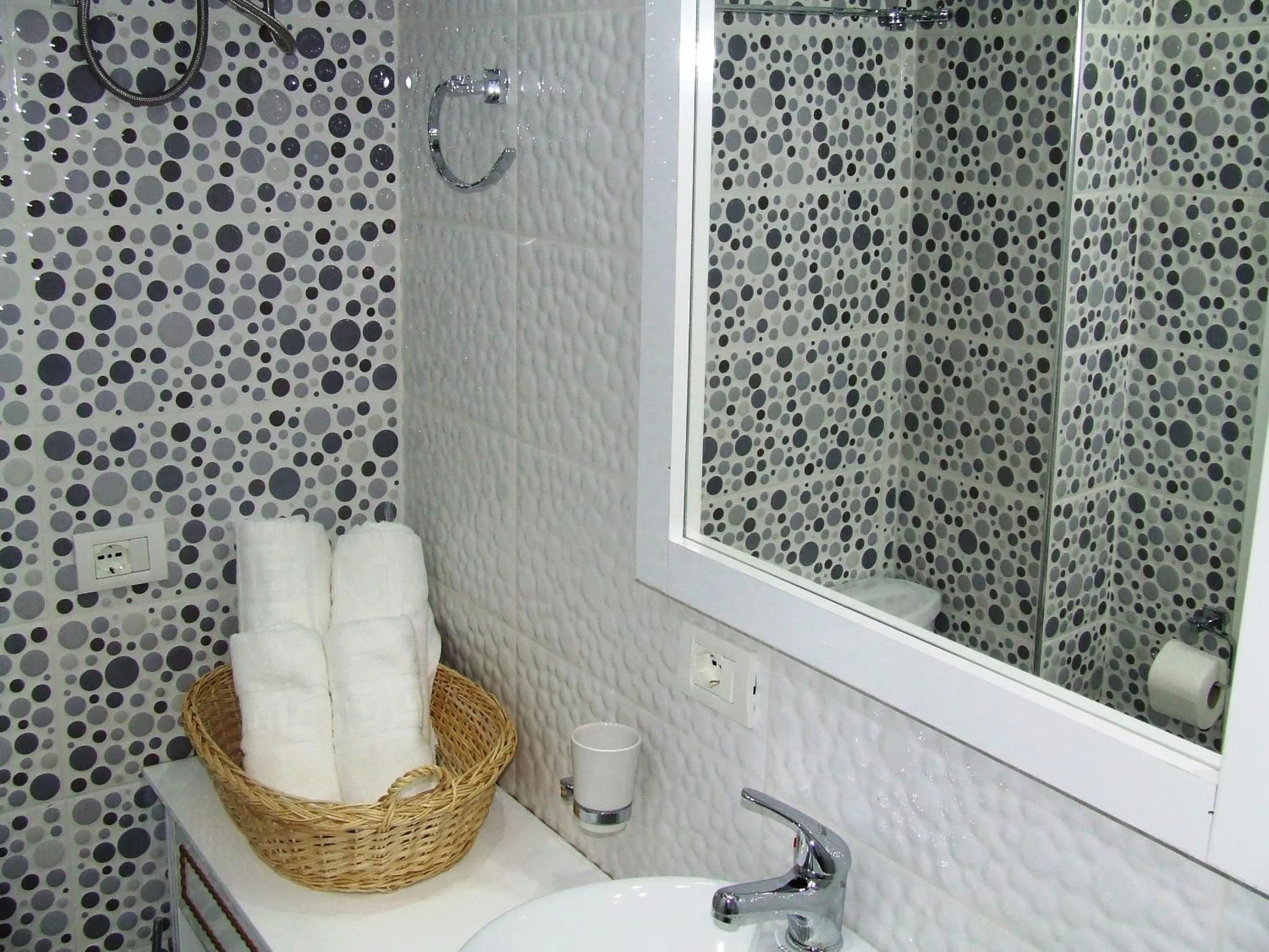 Bathroom in Apartments Flower Residence