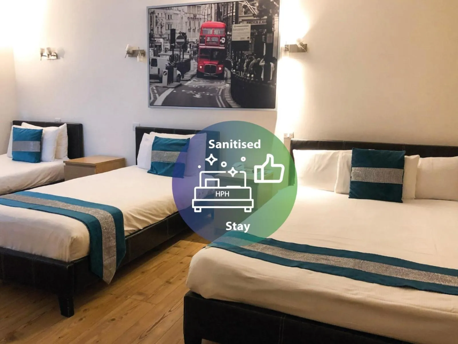 Bed in Abbey Court Hotel - Hyde Park