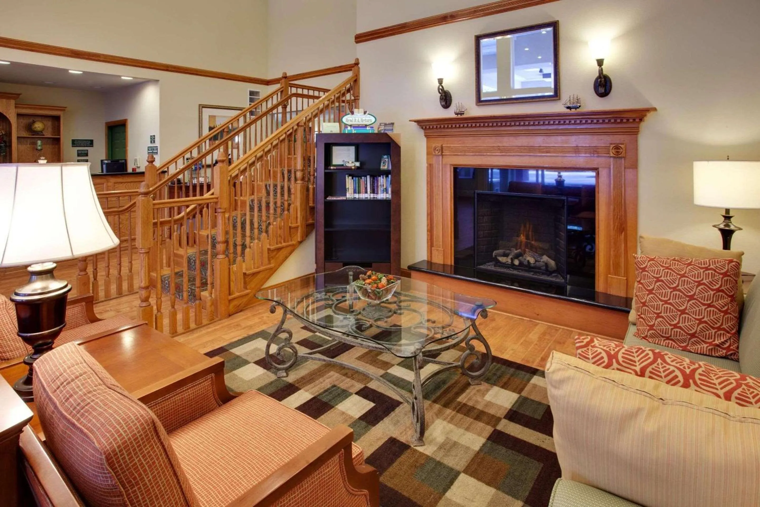 Lobby or reception in Country Suites Absecon-Atlantic City, NJ