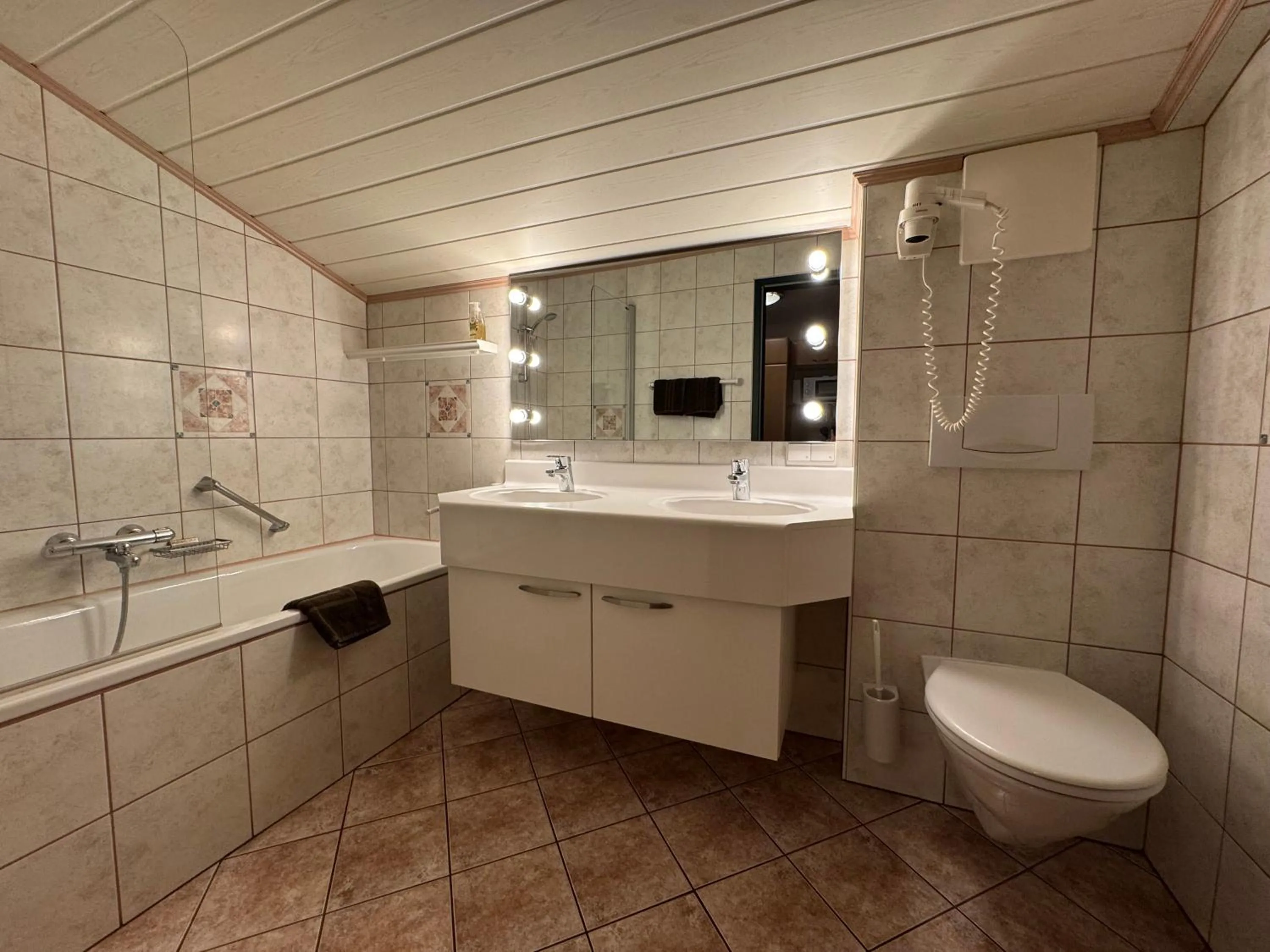 Bathroom in Appartementhaus Christophorus