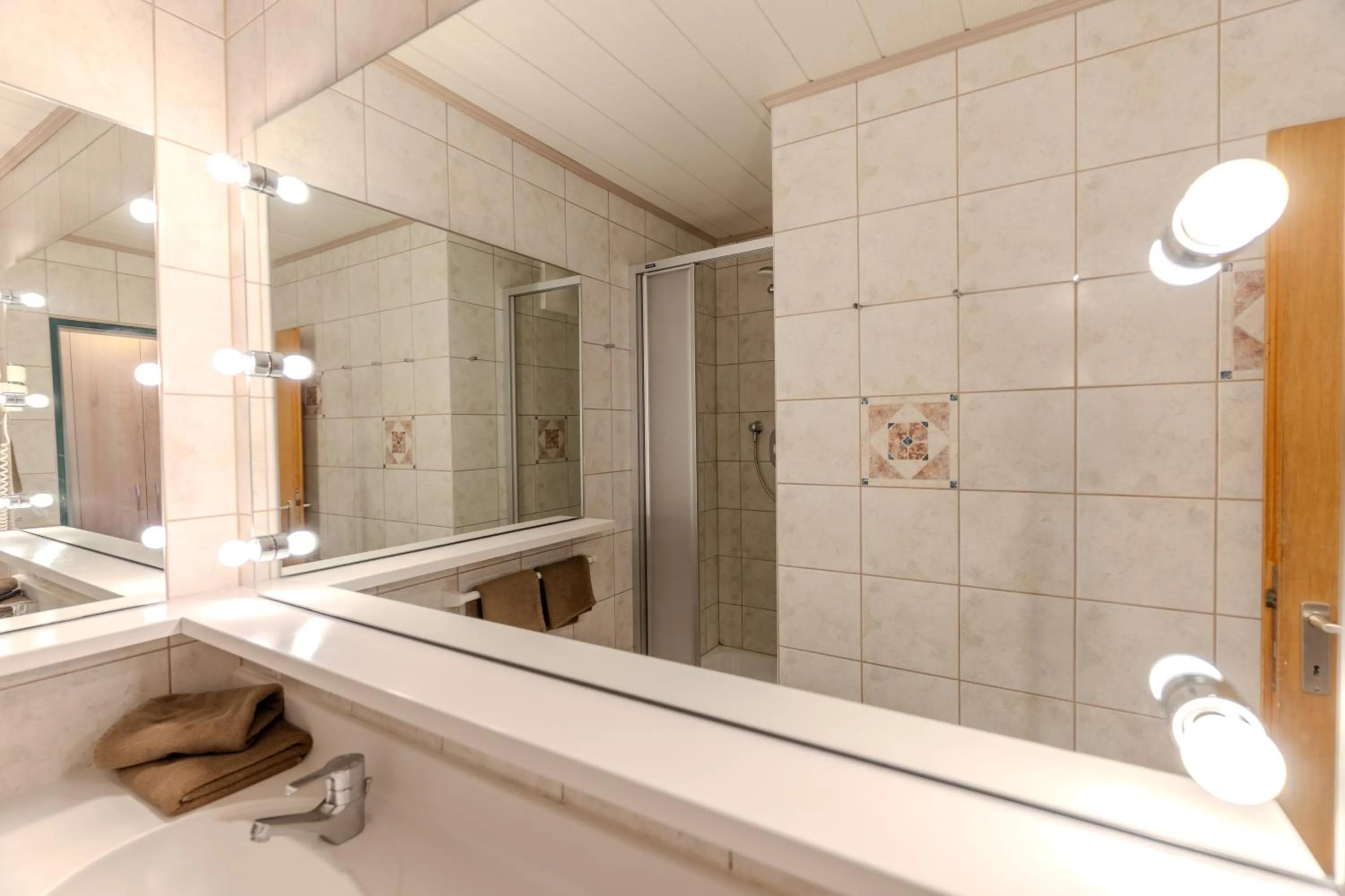 Bathroom in Appartementhaus Christophorus