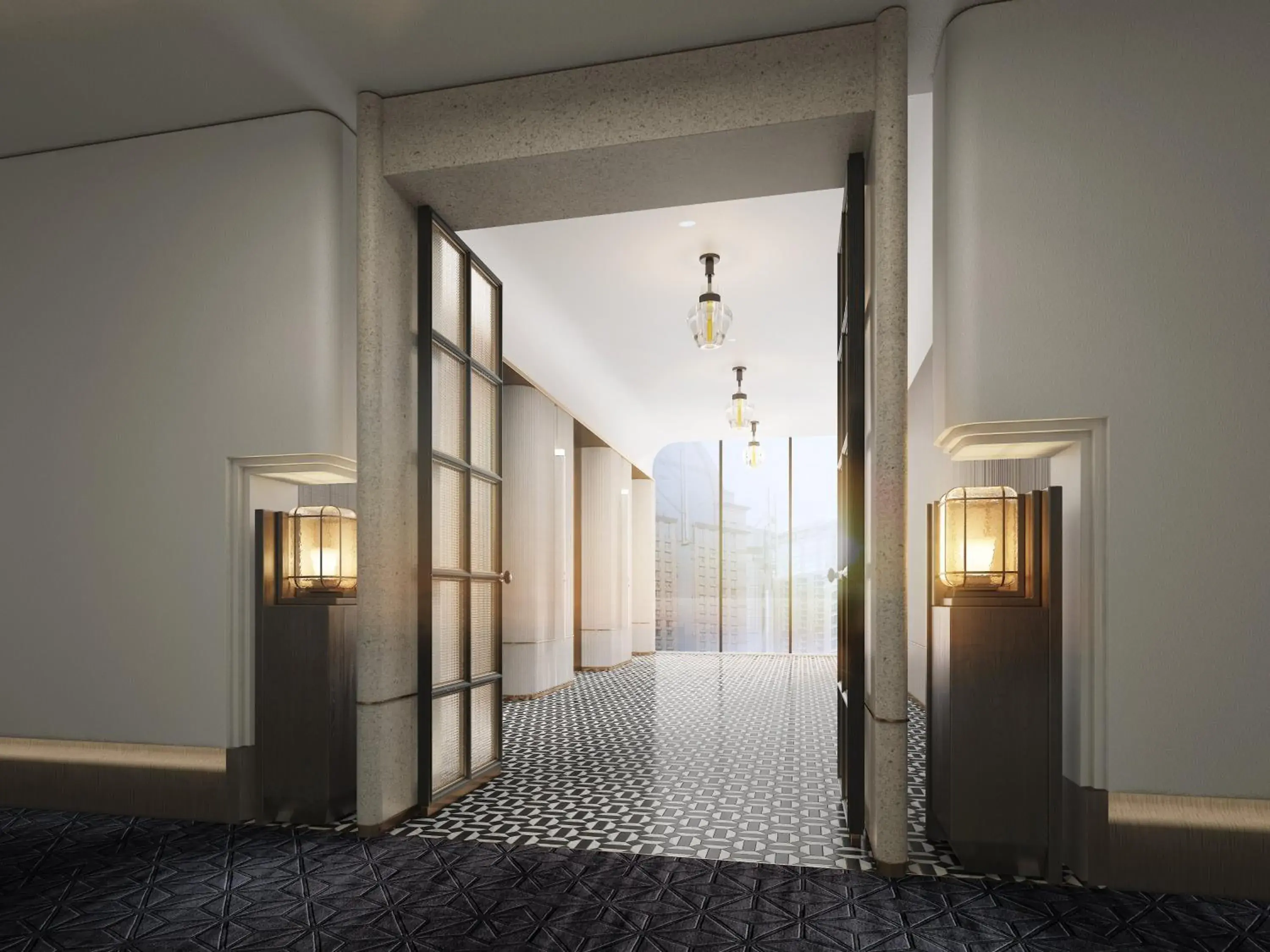 Lobby or reception in Regent Shanghai on the Bund Lobby or reception in Regent Shanghai on the Bund