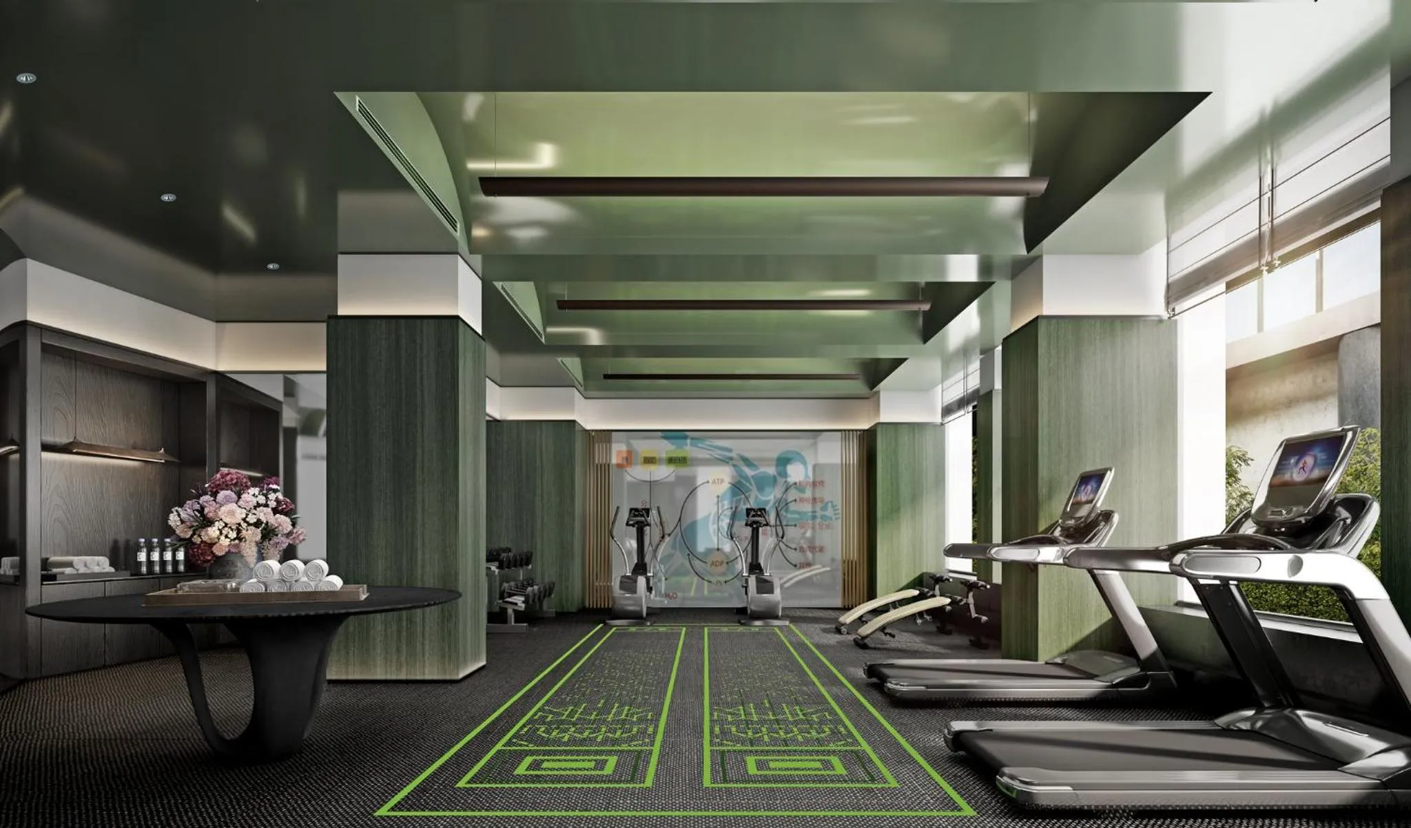 Fitness centre/facilities in Regent Shanghai on the Bund