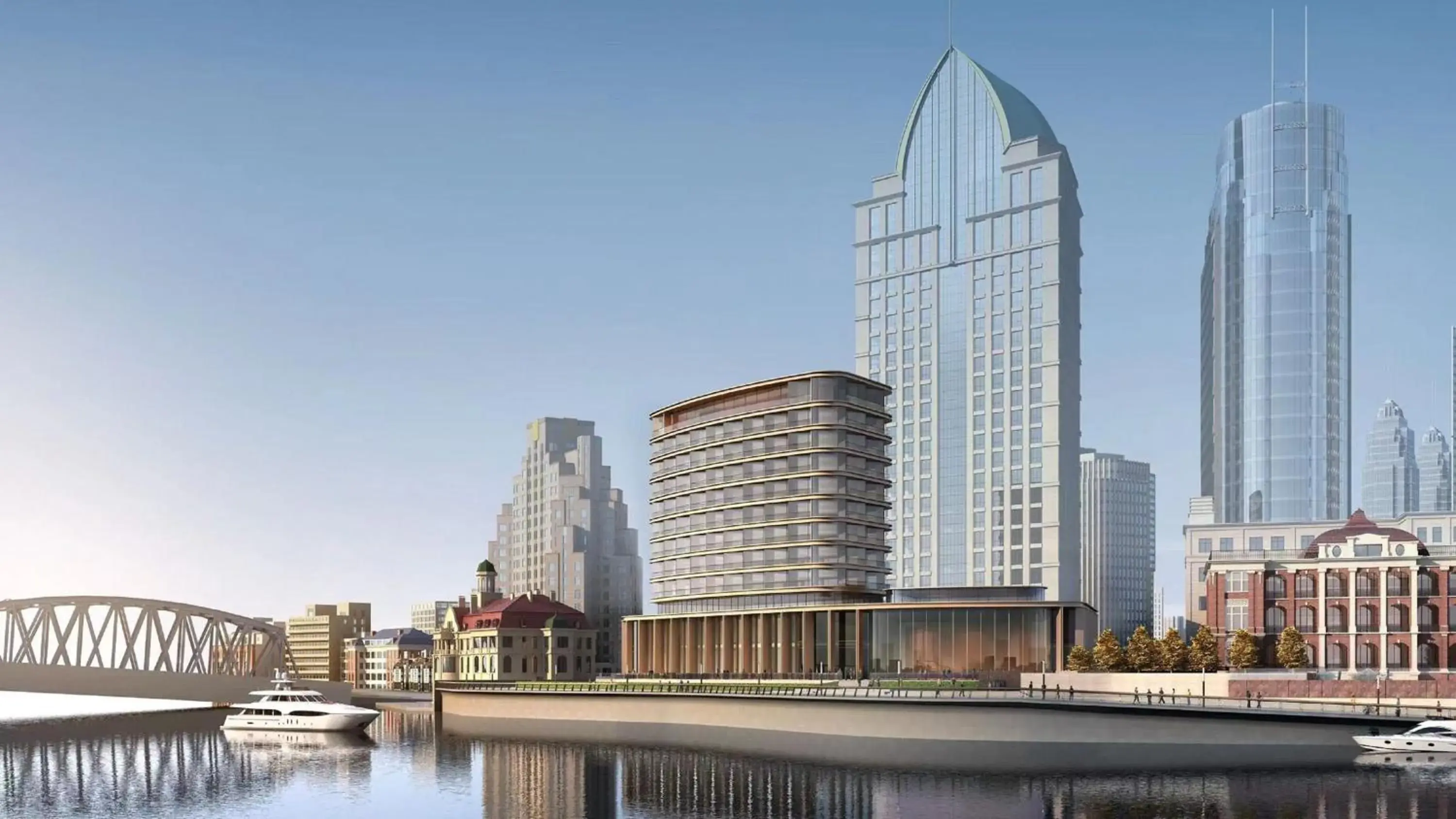 Property building in Regent Shanghai on the Bund Property building in Regent Shanghai on the Bund