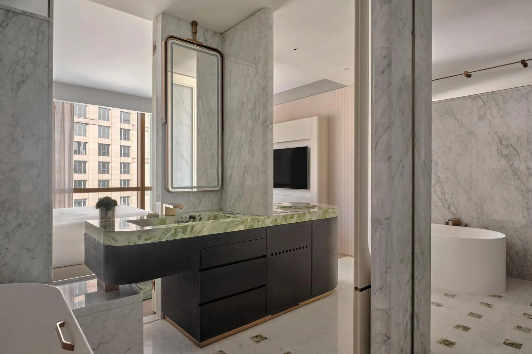 Photo of the whole room in Regent Shanghai on the Bund