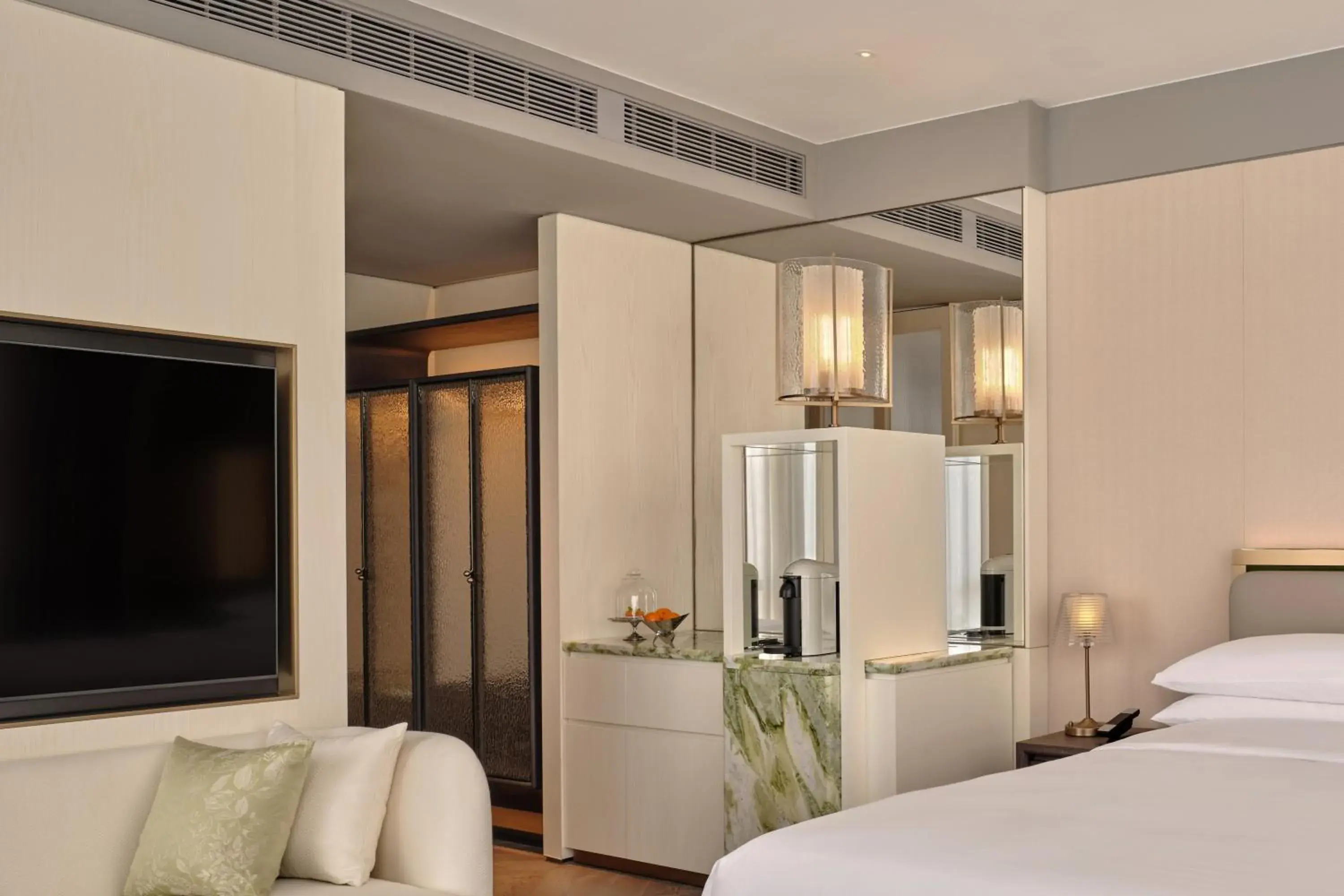 Bedroom, Bed in Regent Shanghai on the Bund Bedroom, Bed in Regent Shanghai on the Bund