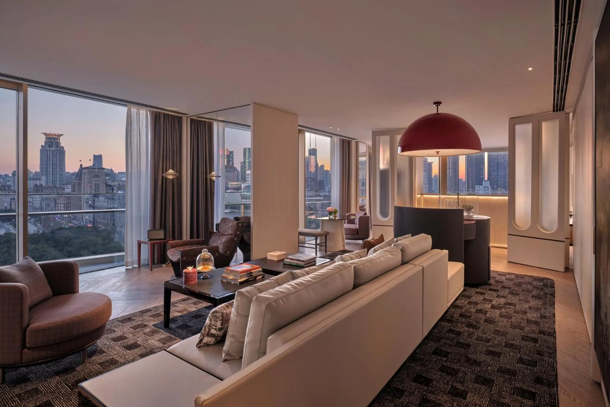 Photo of the whole room in Regent Shanghai on the Bund