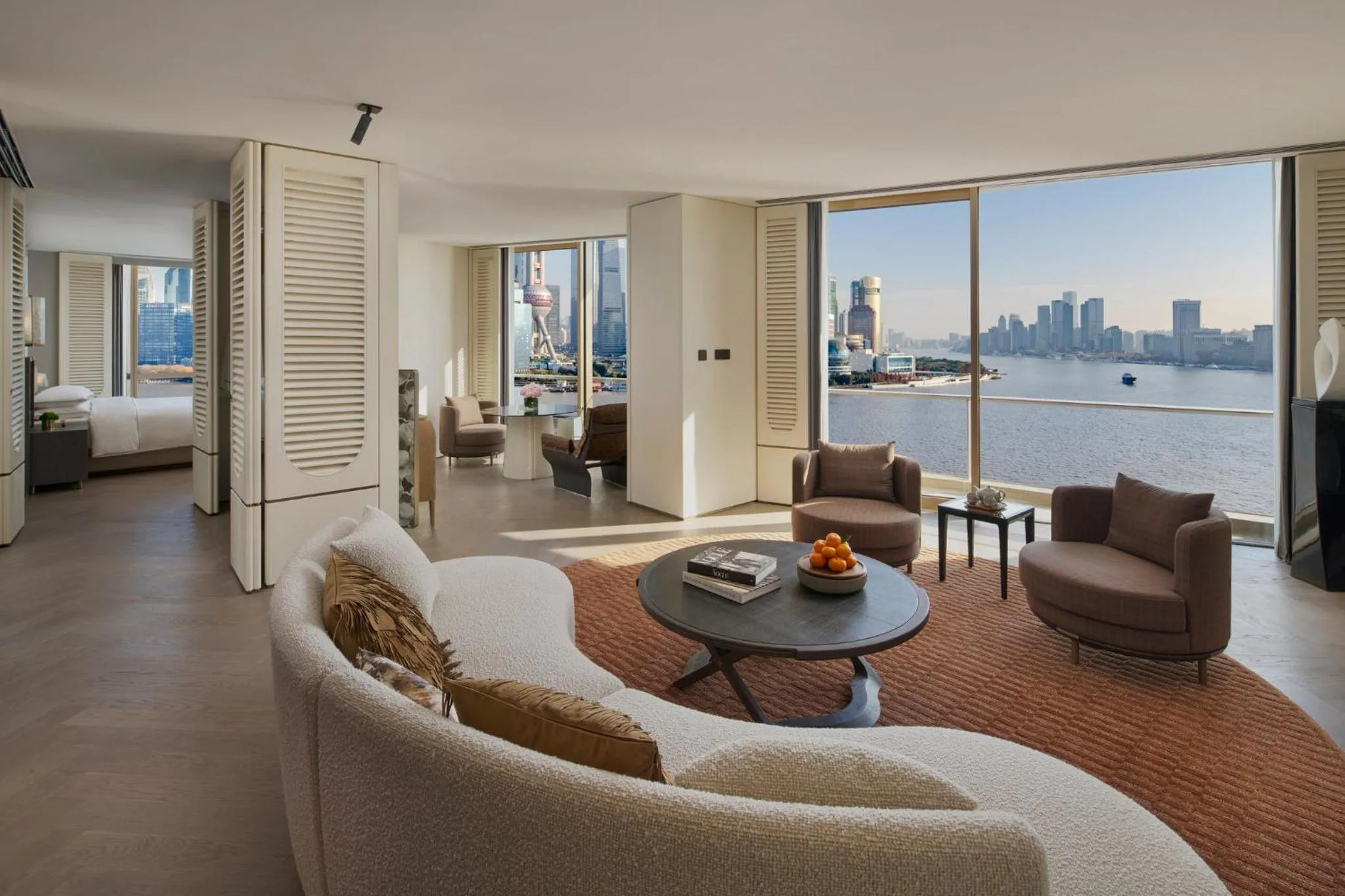Photo of the whole room in Regent Shanghai on the Bund