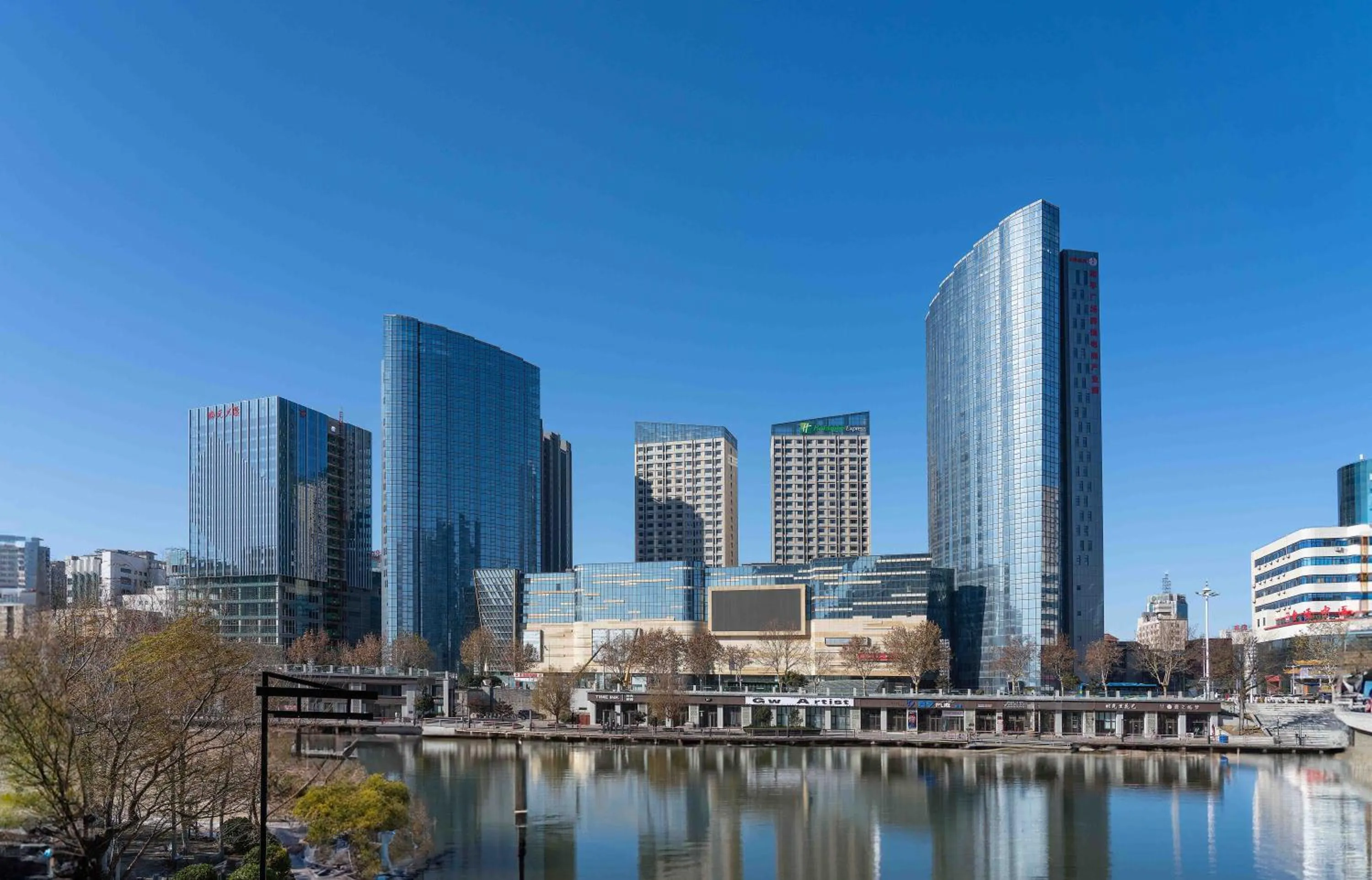 River view in Holiday Inn Express Weifang City Center by IHG