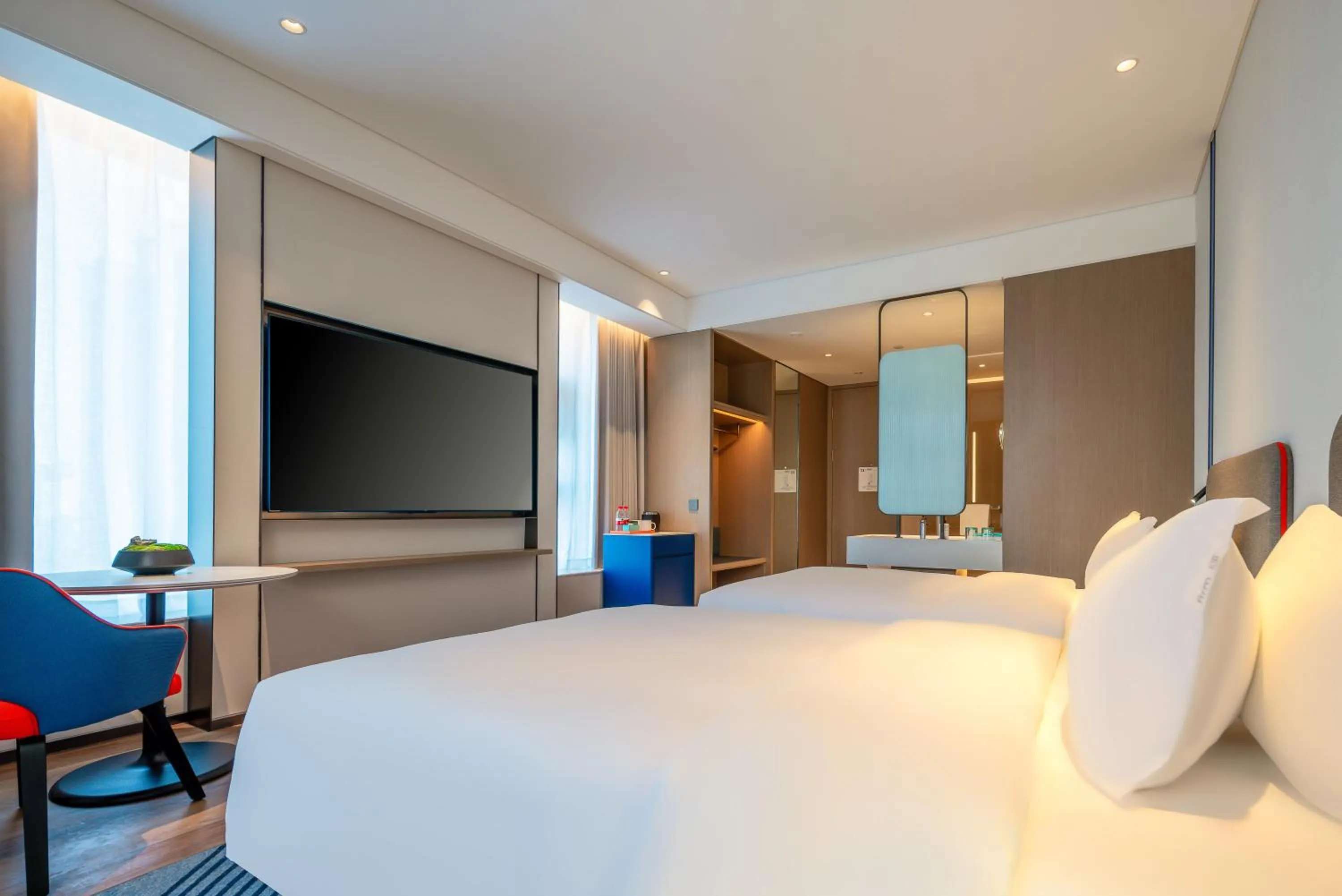 TV/Entertainment Center in Holiday Inn Express Heze City Center, an IHG Hotel