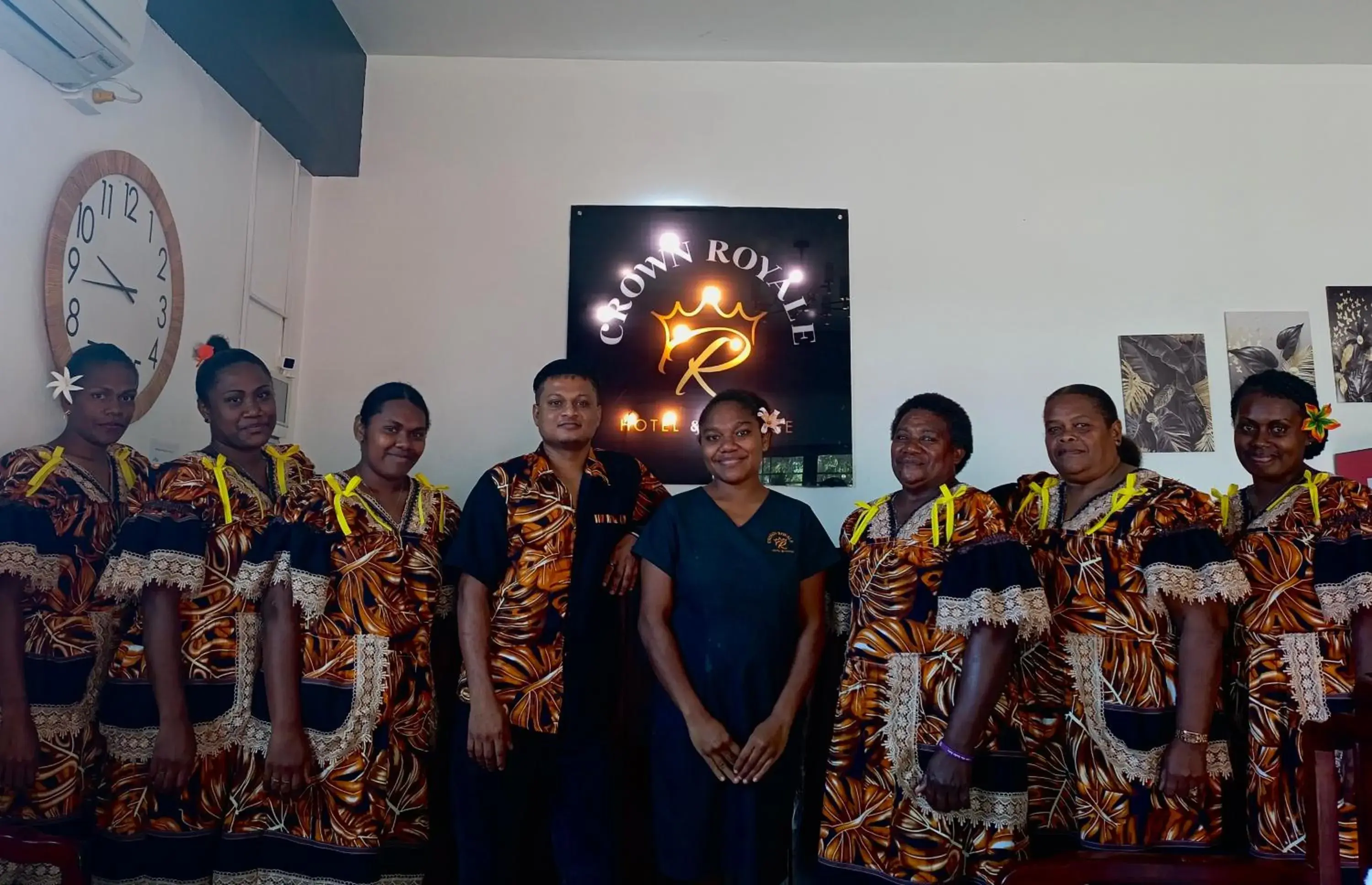 Lobby or reception in Crown Royale Hotel & Lounge Lobby or reception in Crown Royale Hotel & Lounge