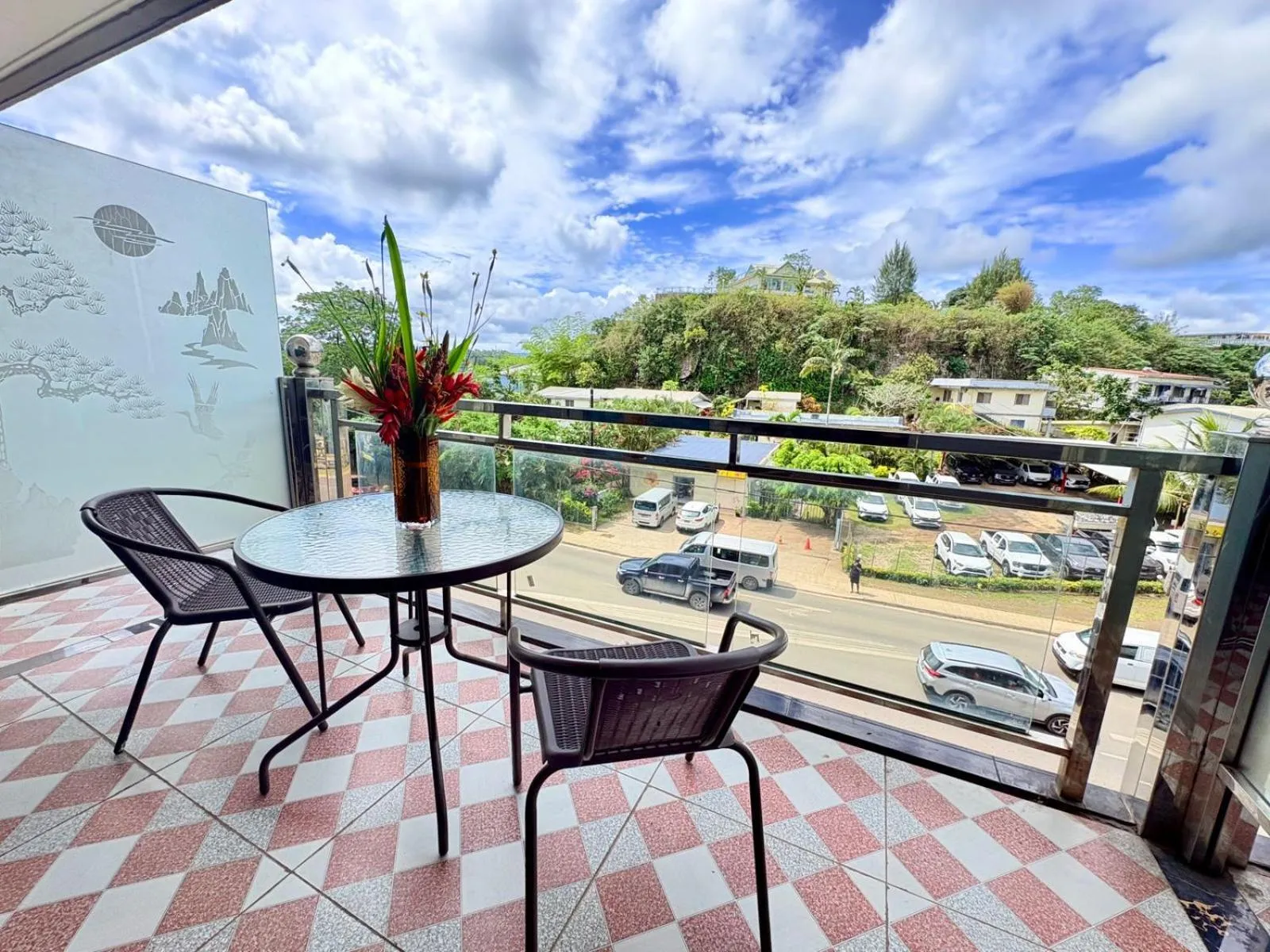 Balcony/Terrace in Crown Royale Hotel & Lounge