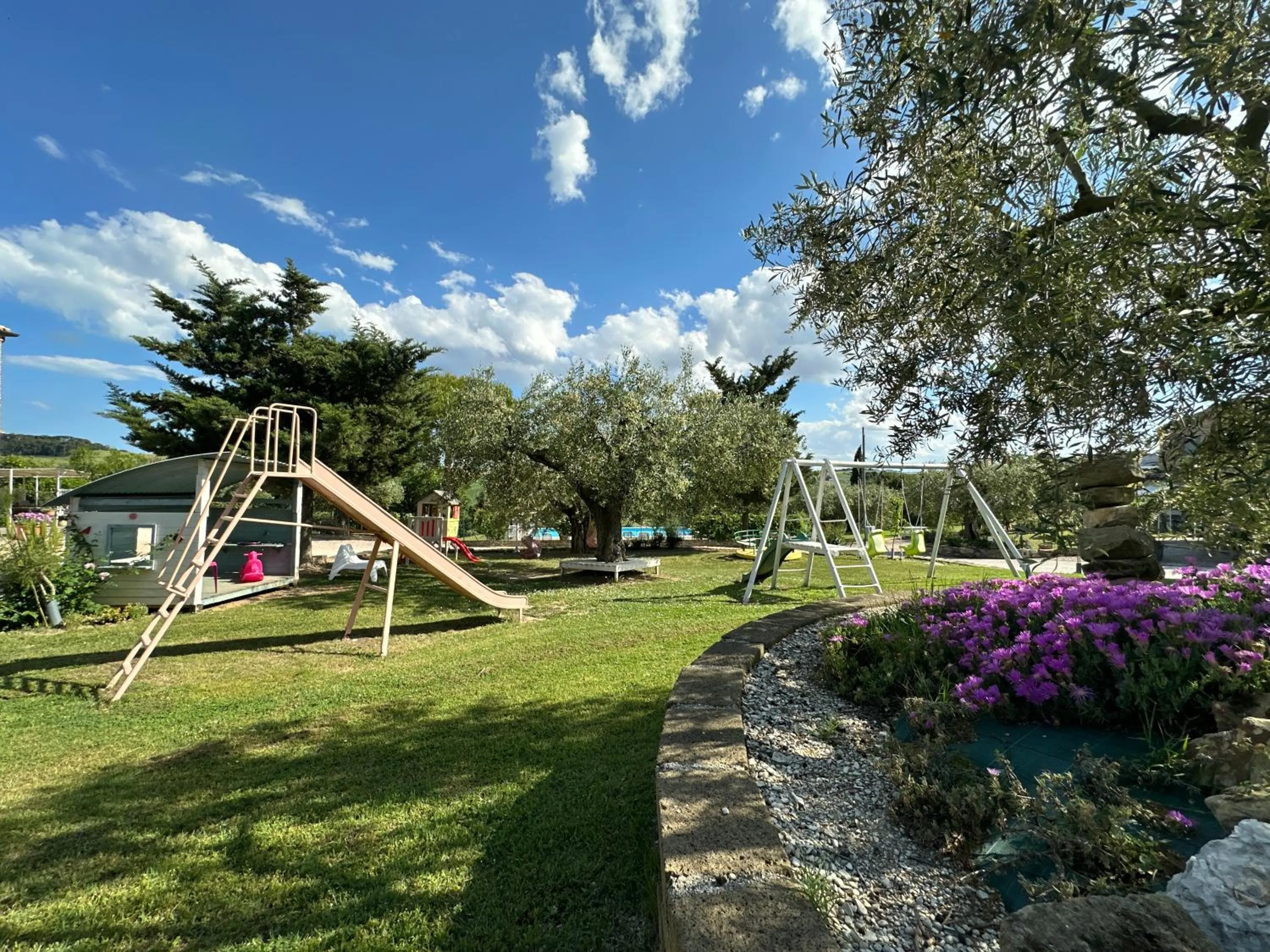 Children play ground in Agriturismo Case al Sole