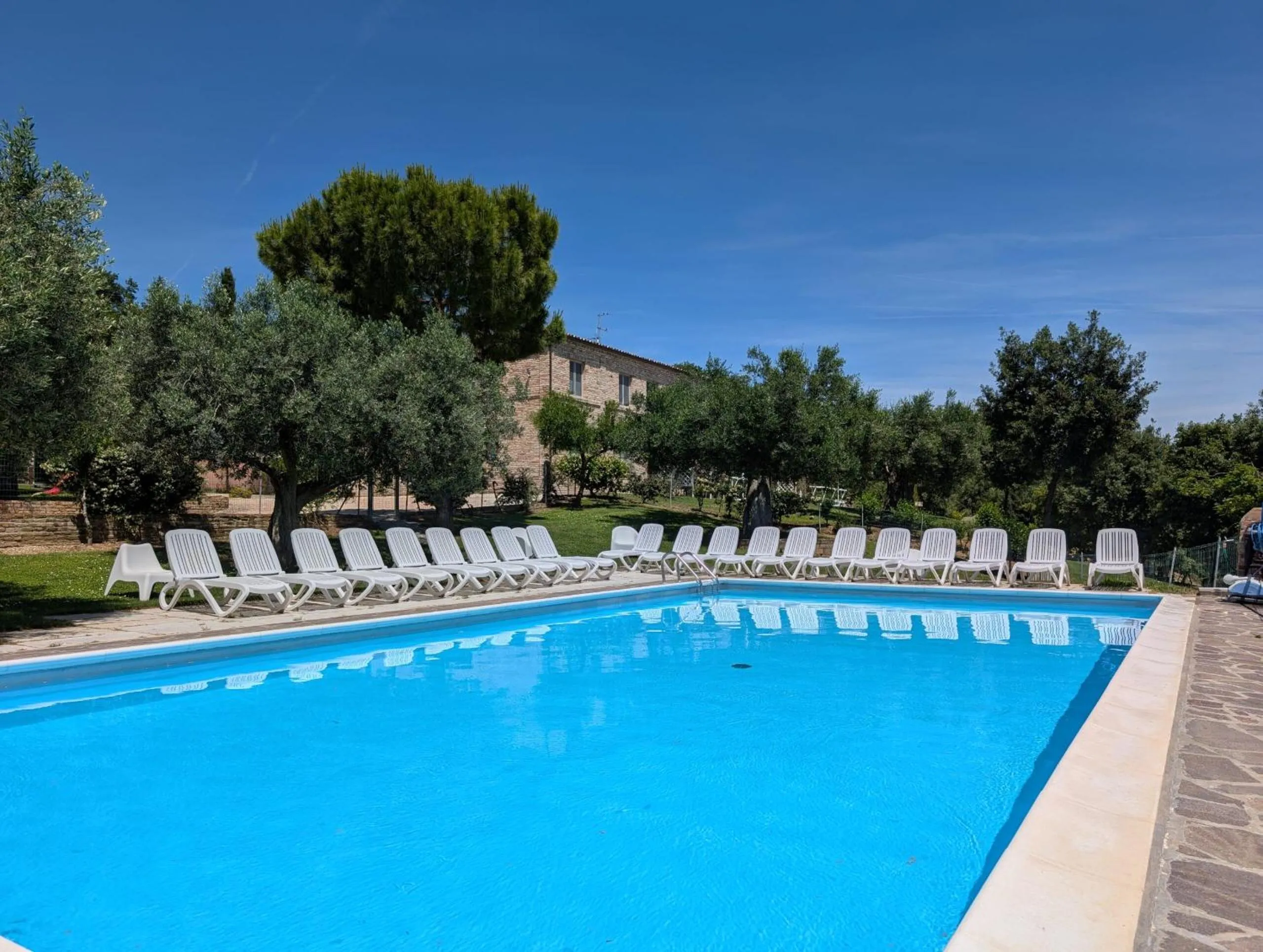 Swimming pool in Agriturismo Case al Sole