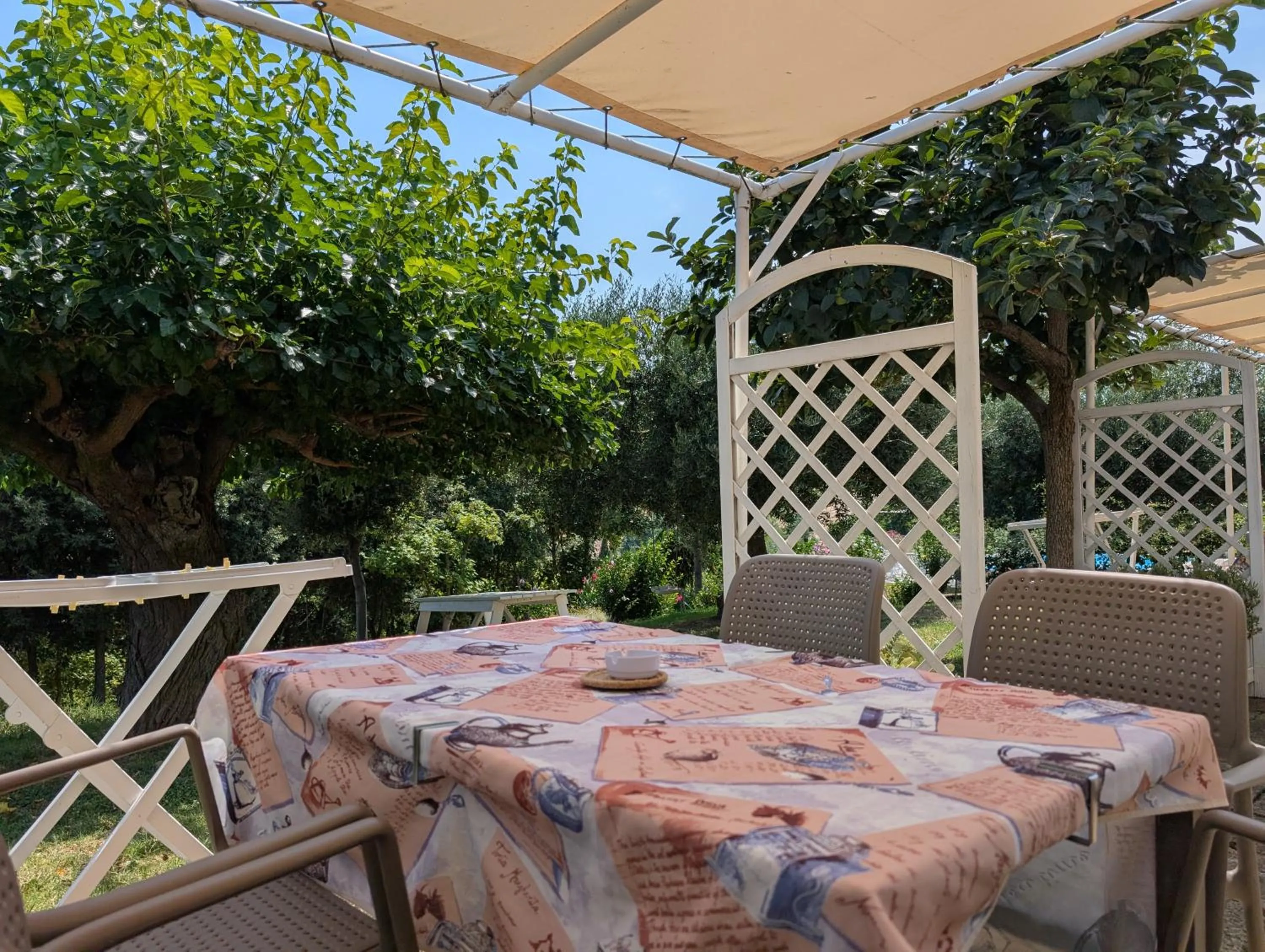 Patio in Agriturismo Case al Sole