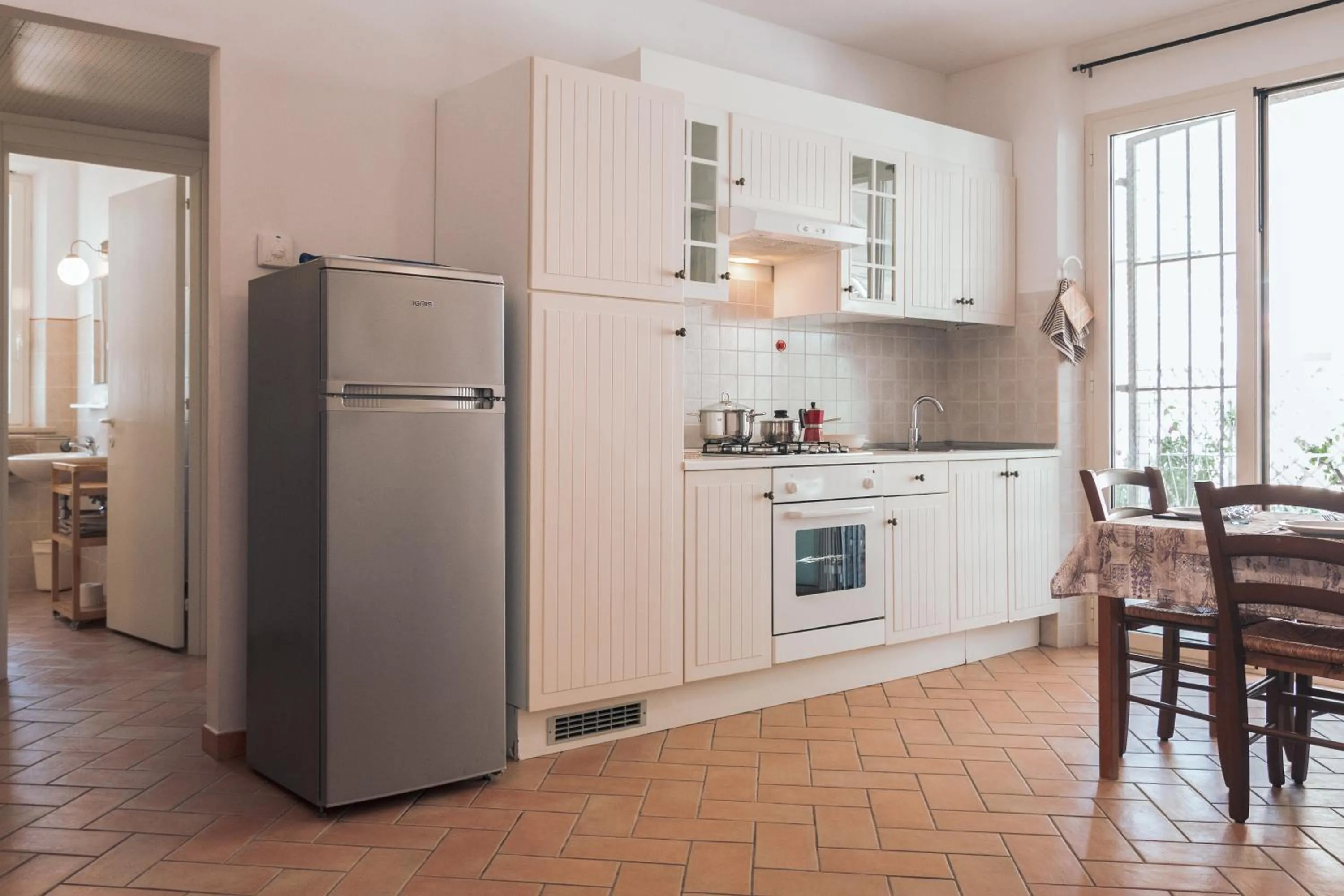 Kitchen or kitchenette in Agriturismo Case al Sole